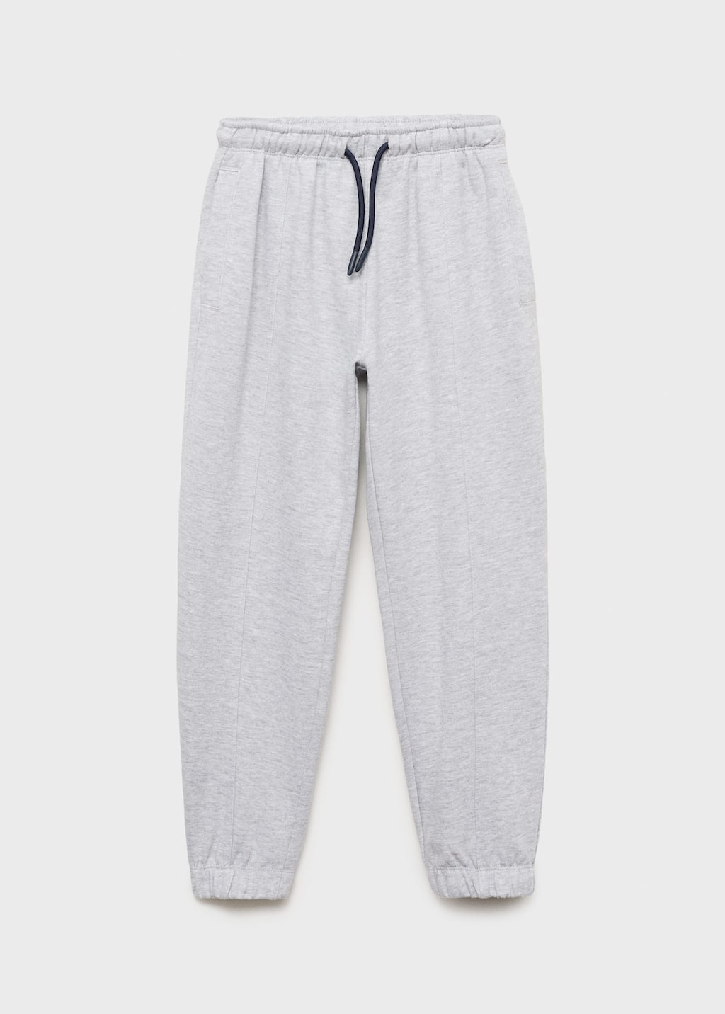 Mango Jogging Coton Taille Élastique Gris Chiné Moyen - Enfants - 12 - Kids In Gray