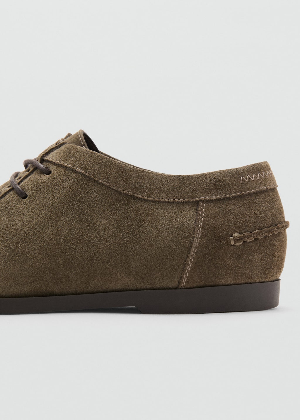 Suede nautical shoes