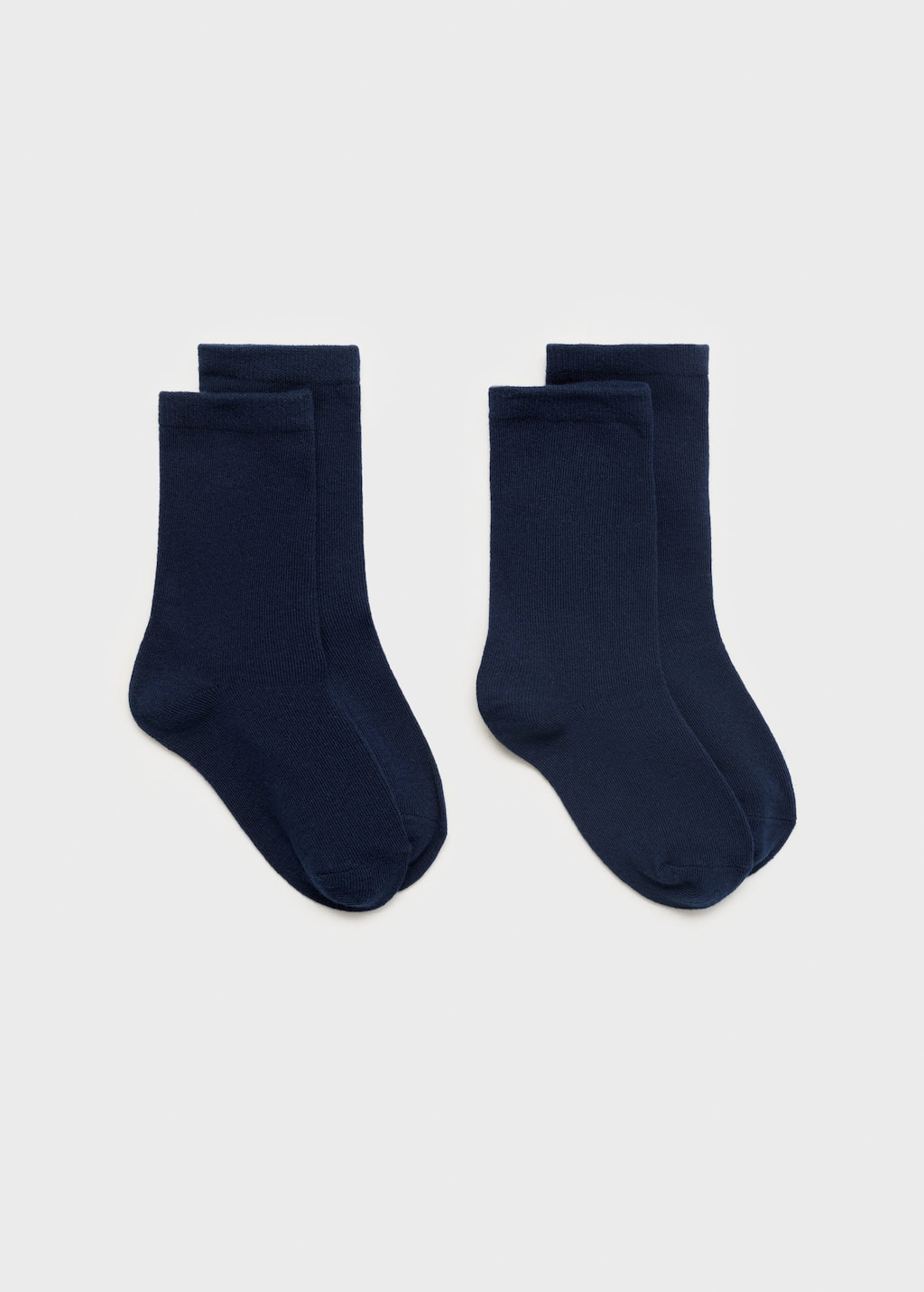 Mango 2 Pack Patterned Socks Navy In Blue