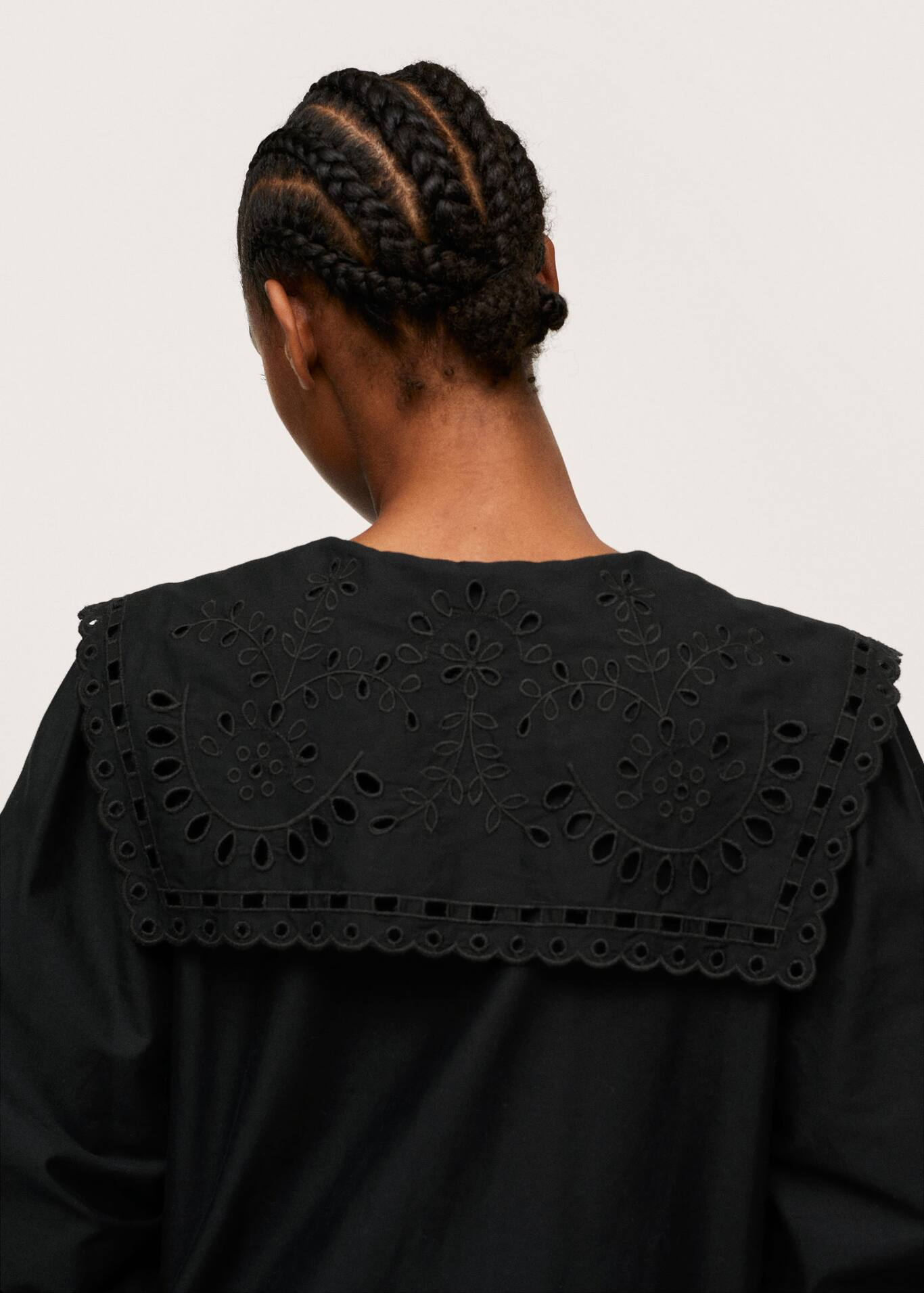 马德拉刺绣连身裙 - 商品详情 3