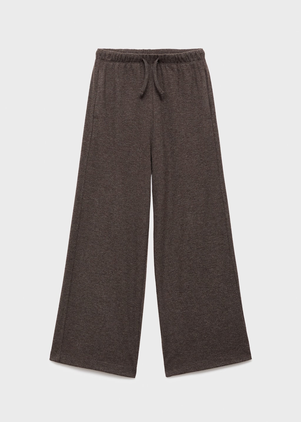 Mango Trousers Chocolate In Brown
