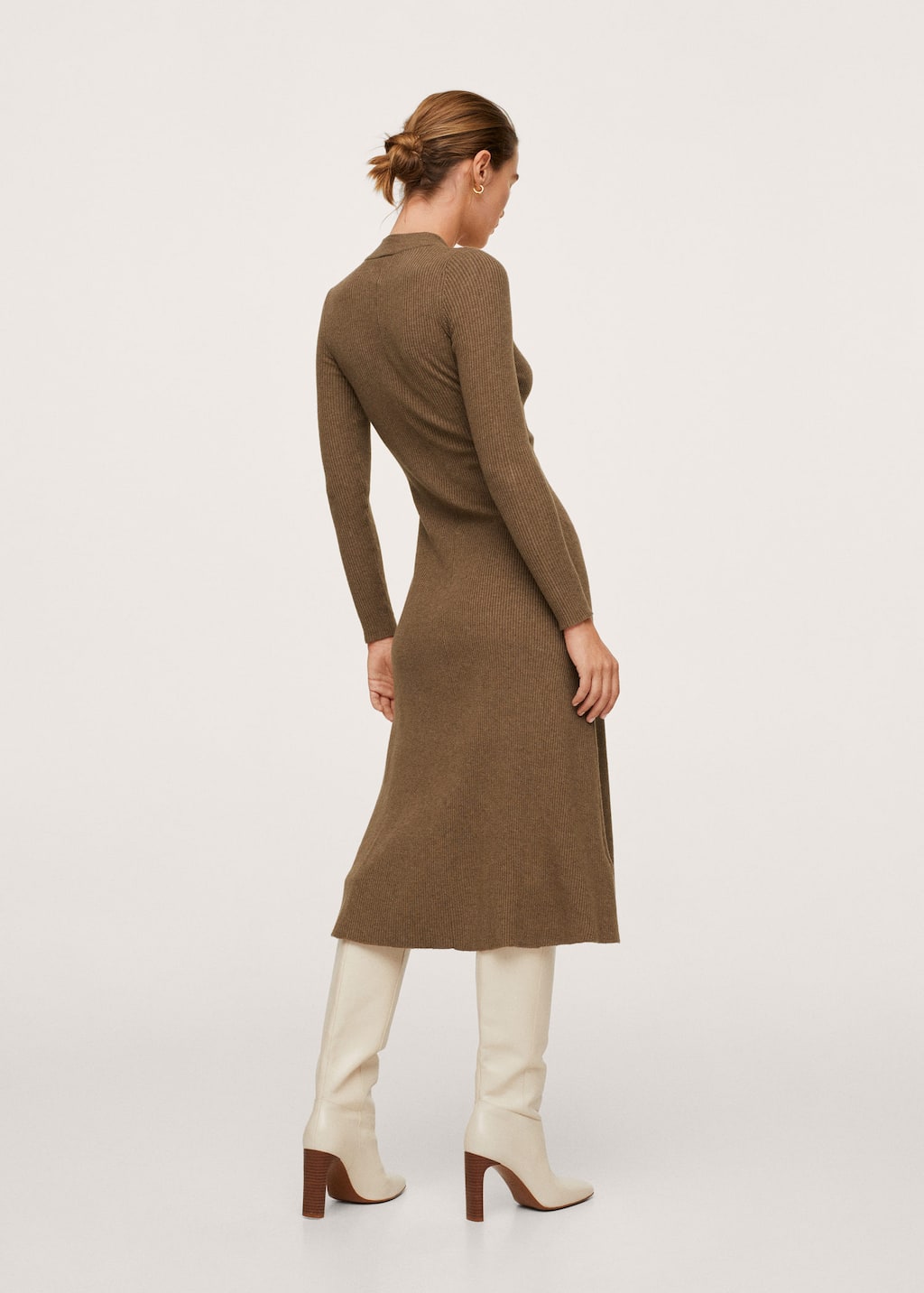 mango wool dress