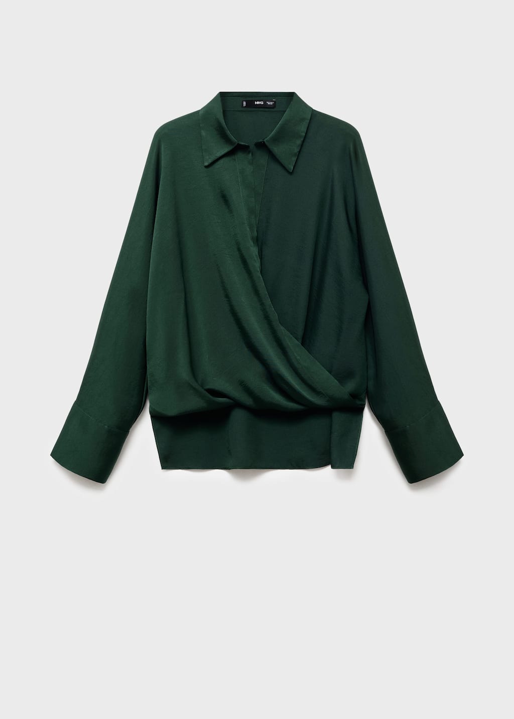 Mango Shirt In Green
