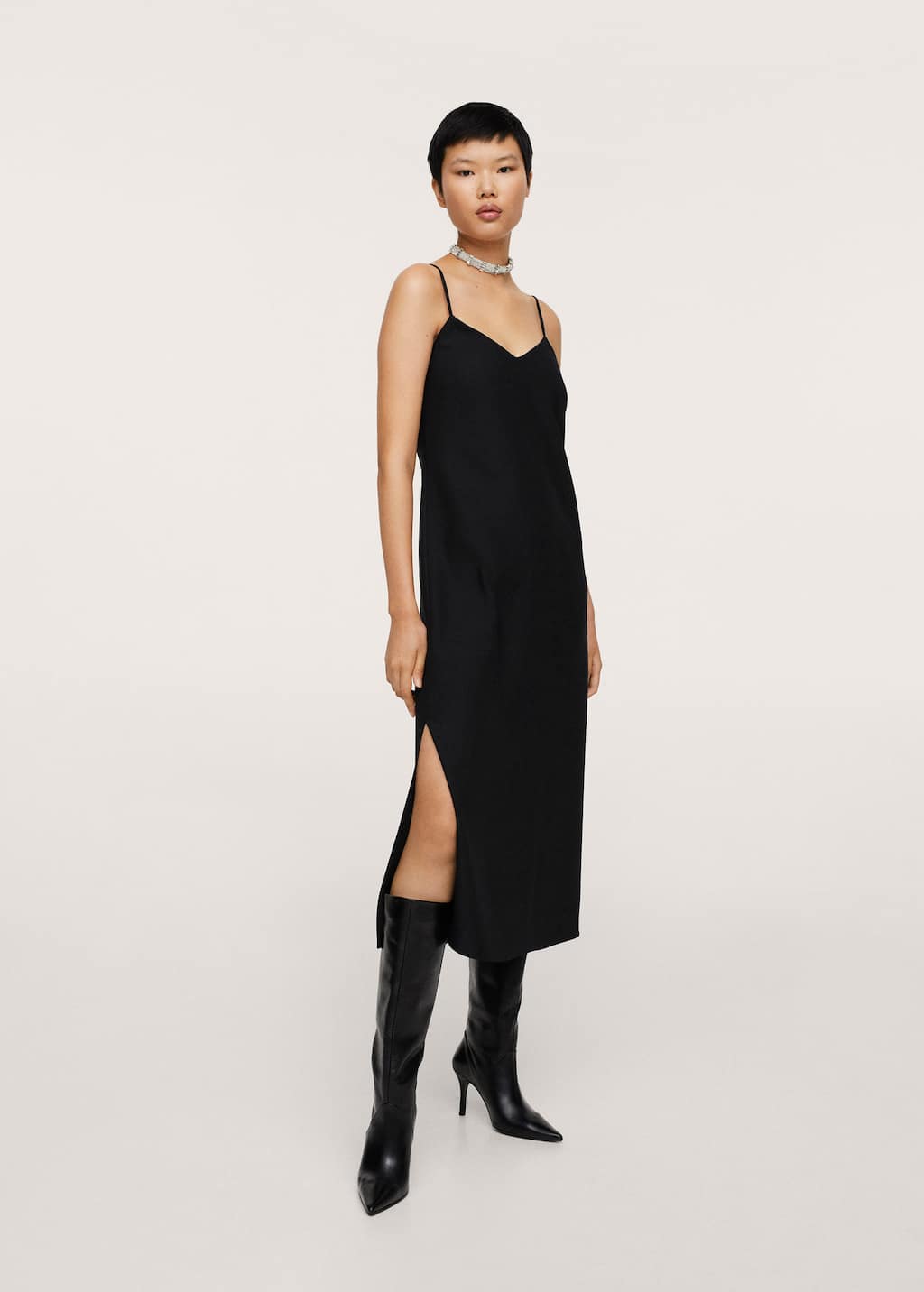basic spaghetti strap dress