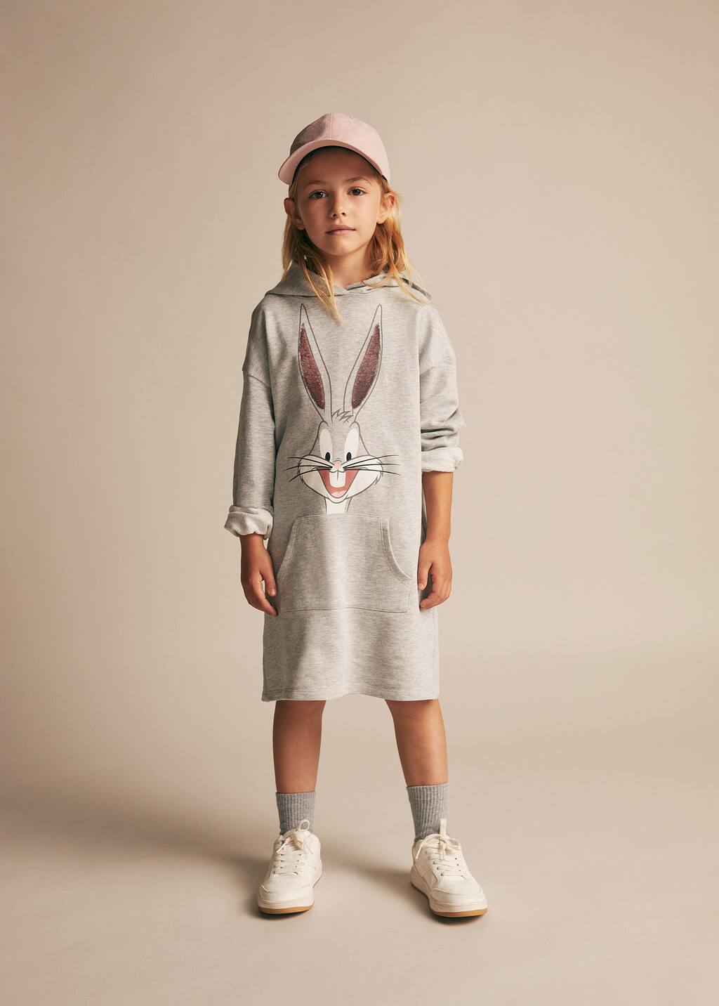 Vestido sudadera capucha Gris claro/pastel | Vestidos Y Monos Mango Mujer ·  Lrpotterauthor