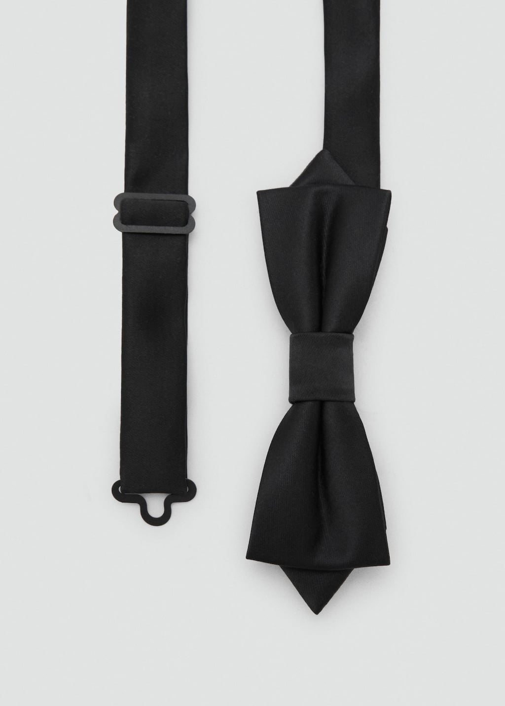 Mango Man Classic Diamond Bow Tie Black