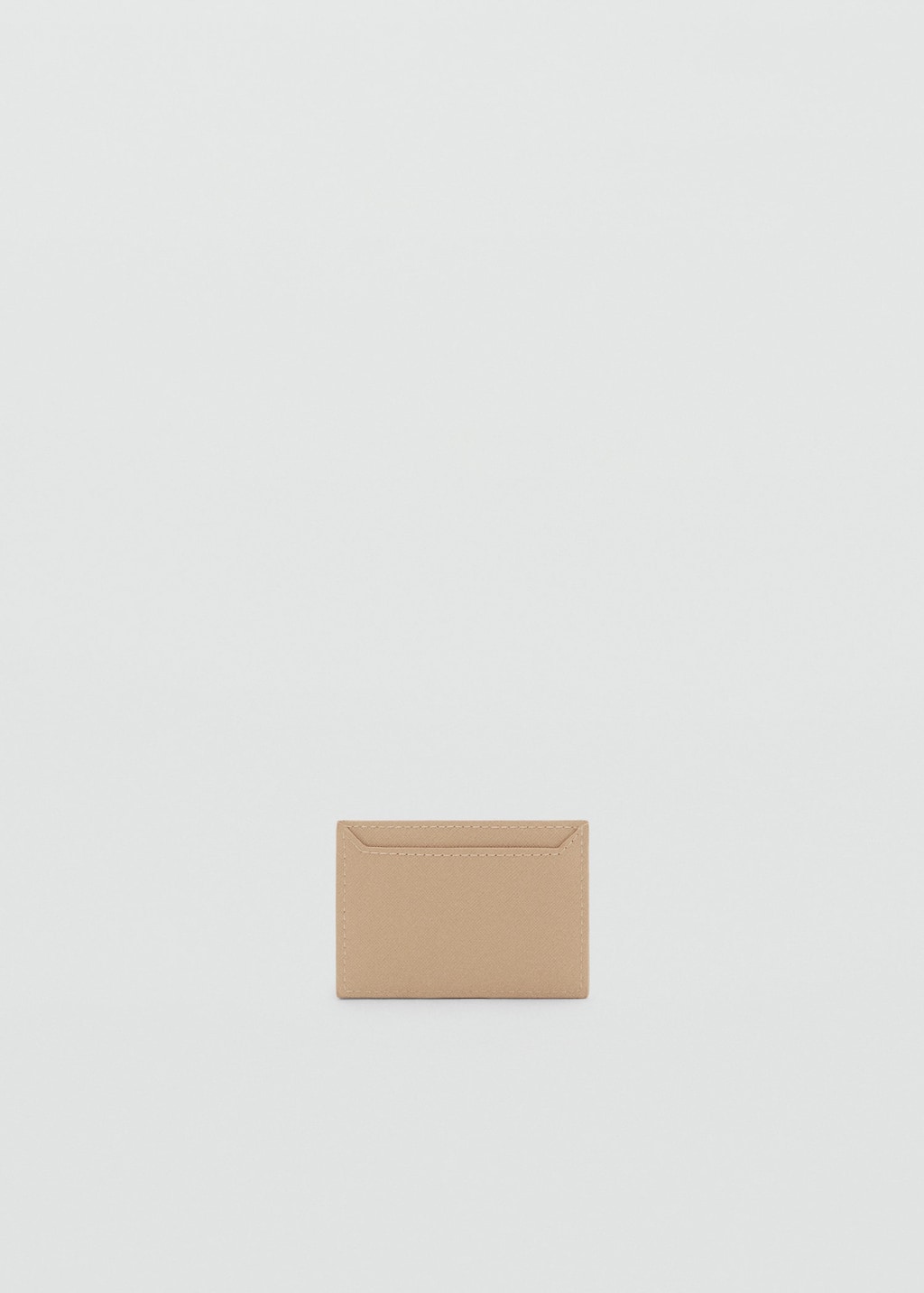 Mango Porte-cartes Simili-cuir Vanille - Femme - Taille Unique -