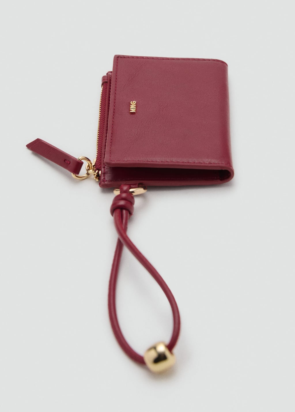 Mango Portefeuille P- Bordeaux - Femme - Taille Unique -  In Burgundy