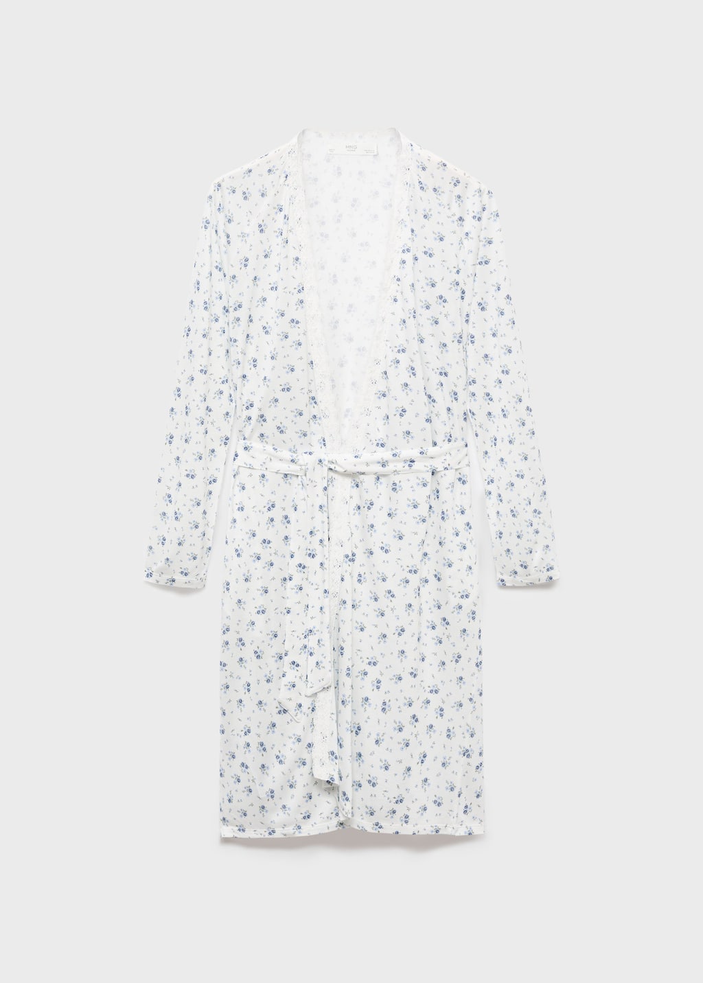 Mango Robe De Chambre Blanc - Femme - M -  In White