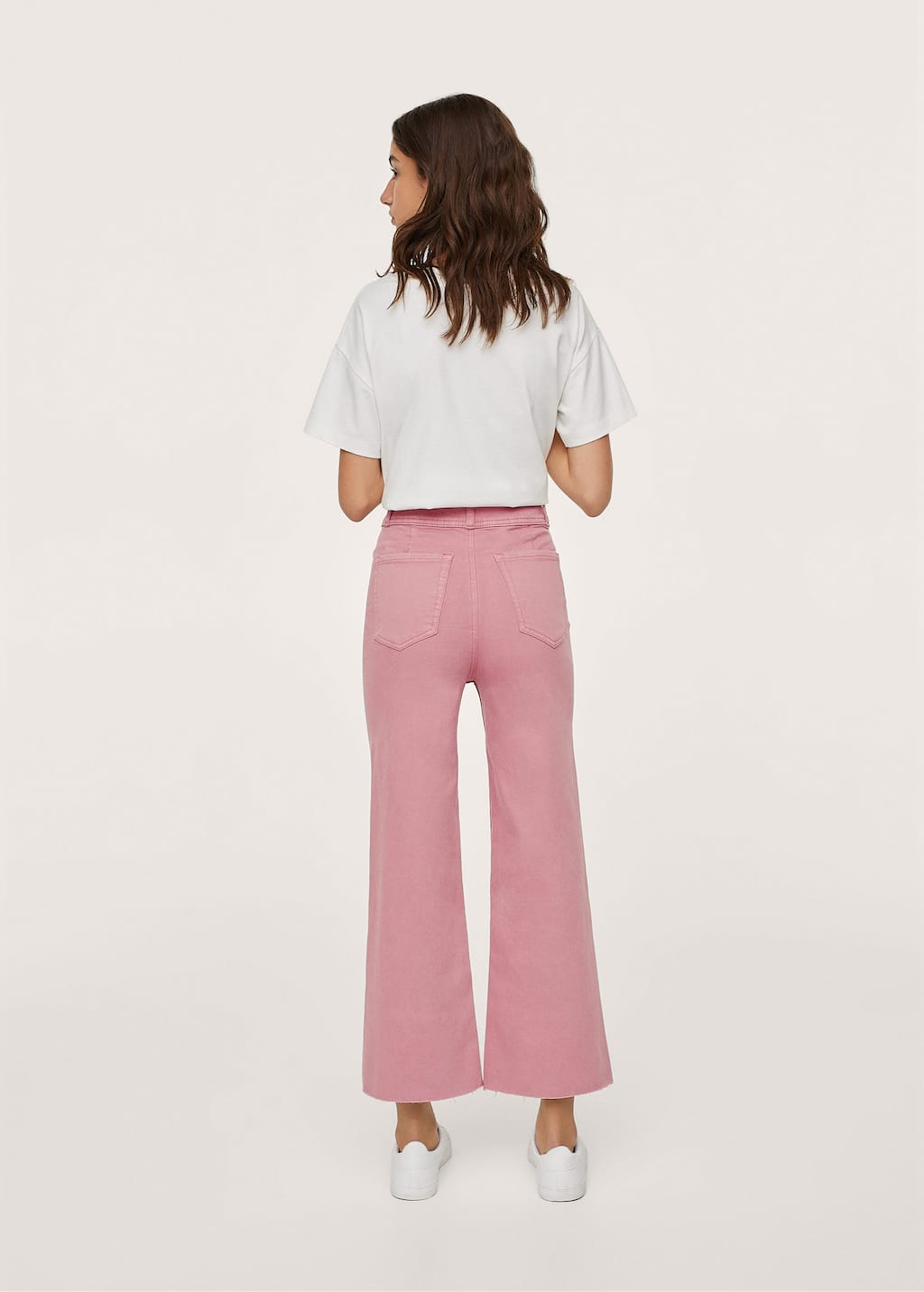 jeans rosa mango