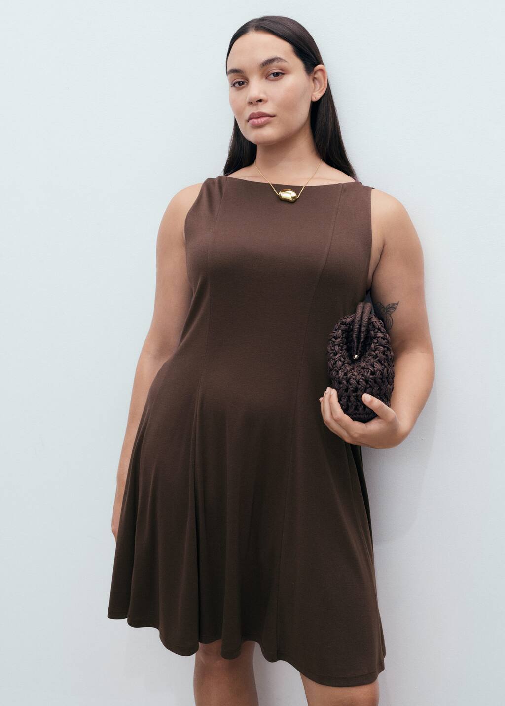 Short flared dress