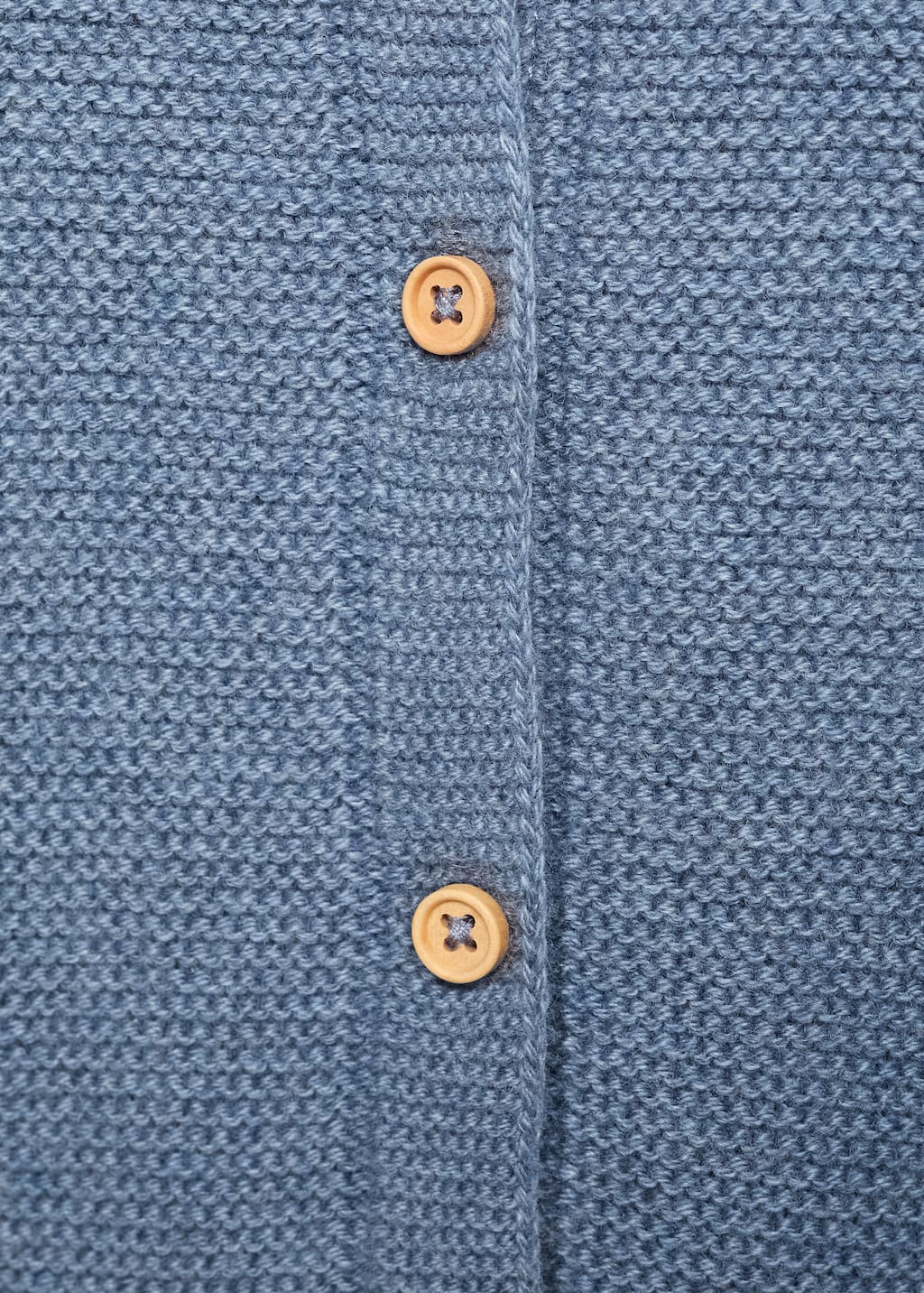 Knitted button cardigan