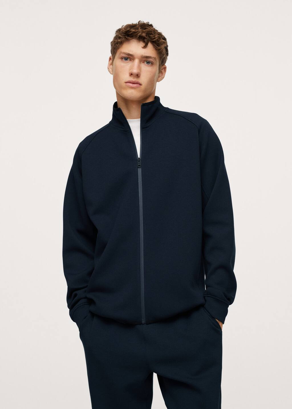 mango man bomber jacket