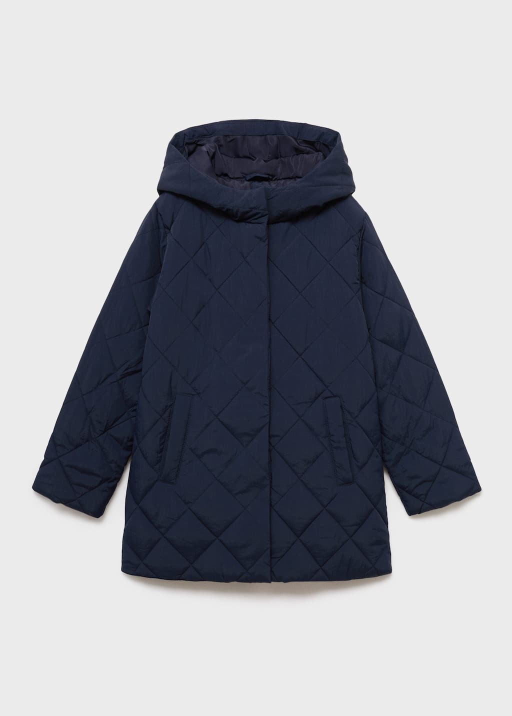 Mango Kids' Anorak Dark Navy In Blue