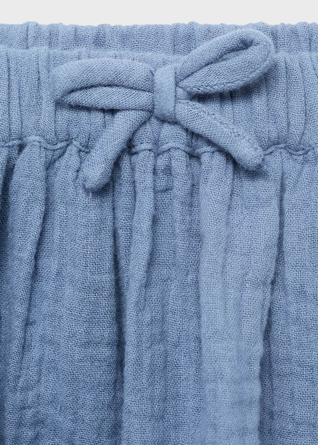 Bow cotton skirt