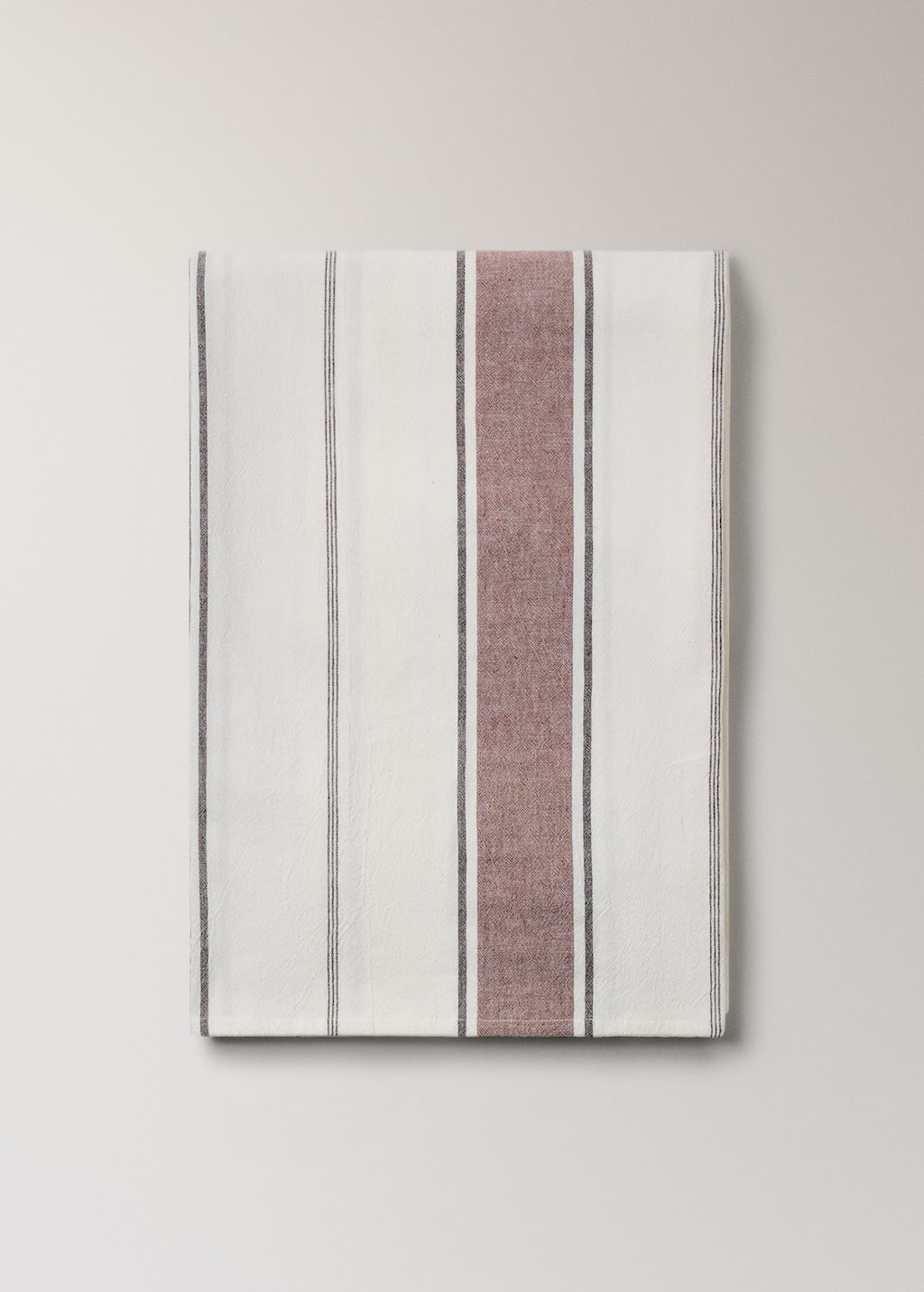 Mango Home Linen Cotton Tablecloth 6 To 8 Diners Brown In Multi