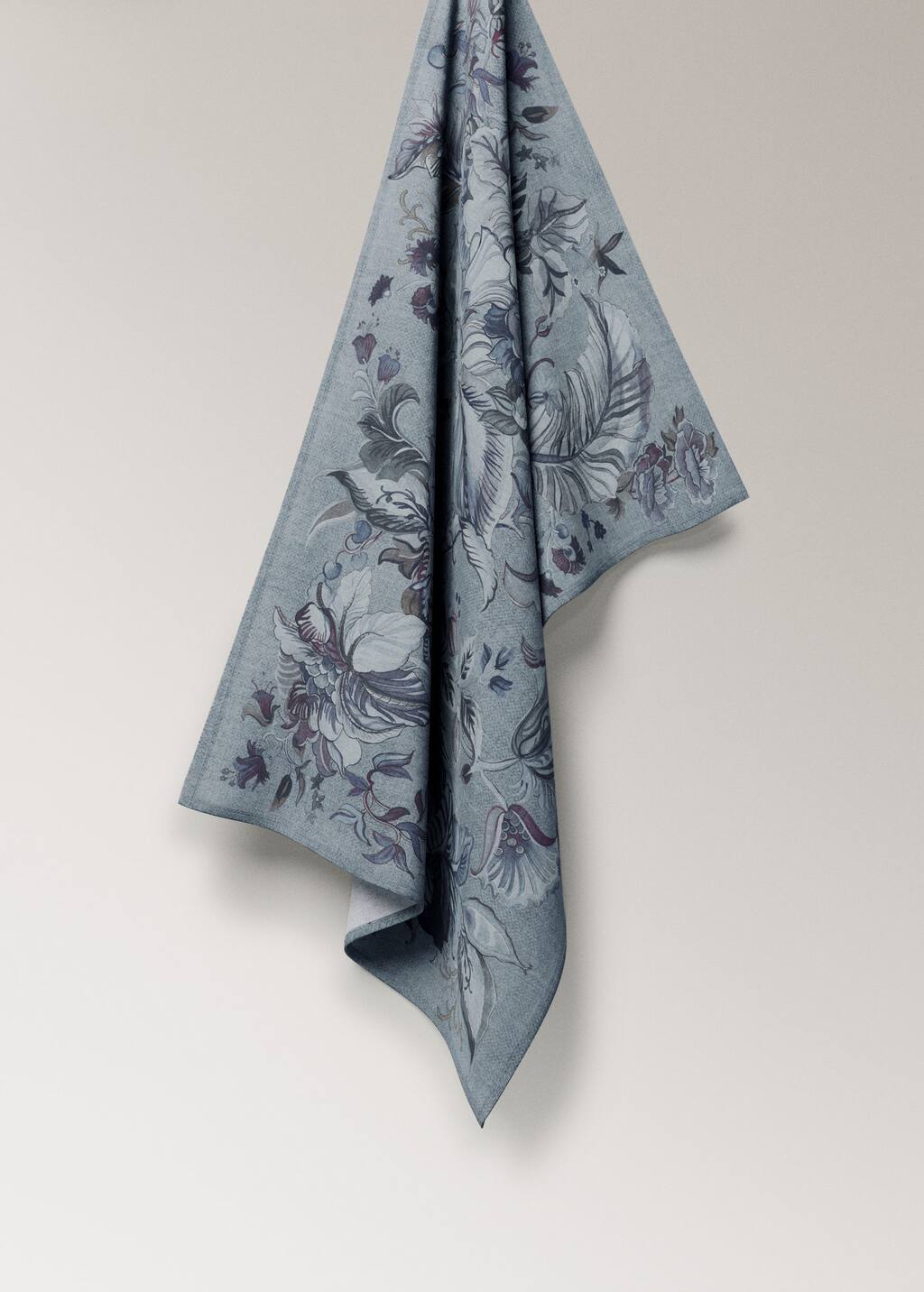 Cotton-linen printed dish cloth