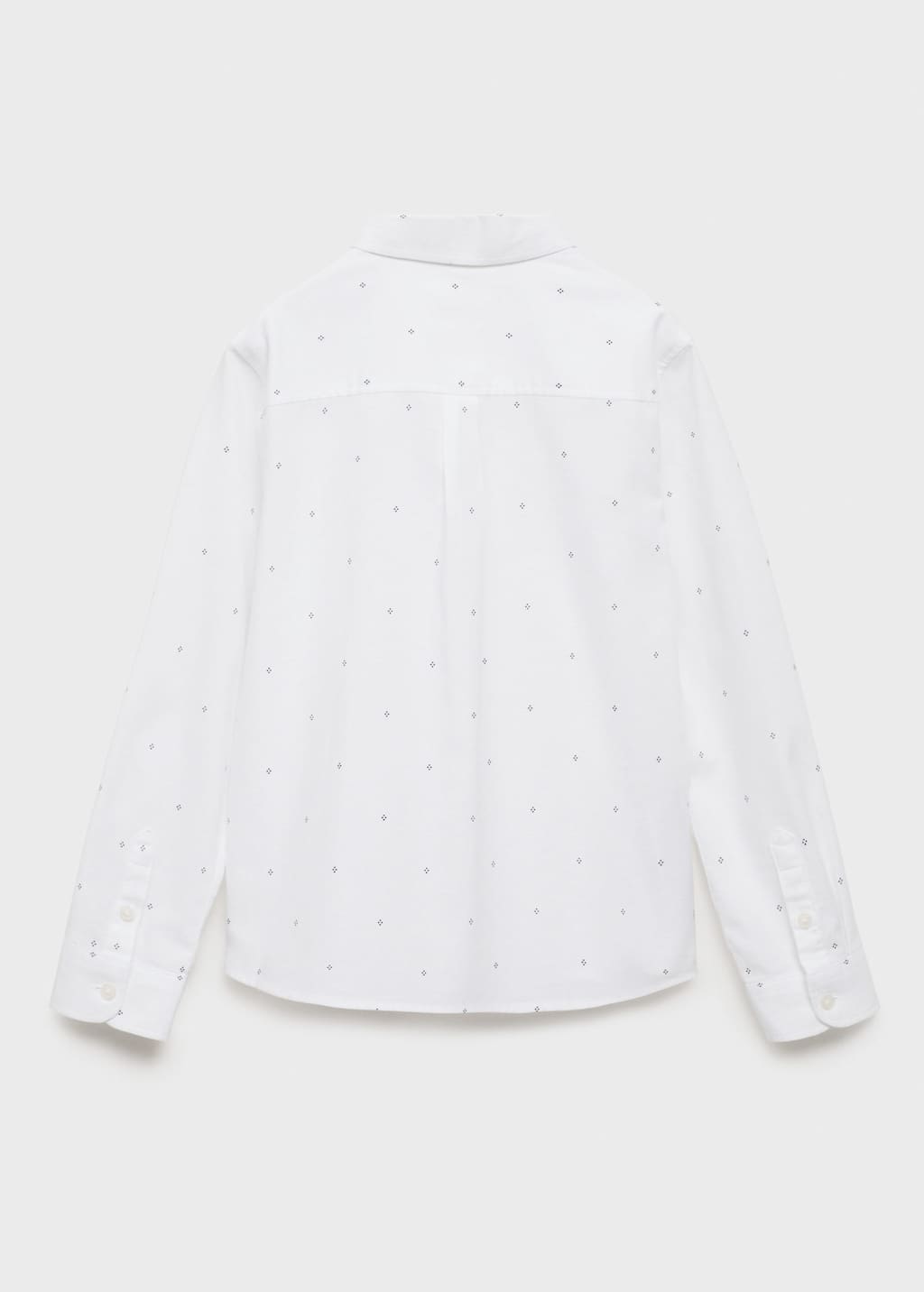Printed Oxford shirt