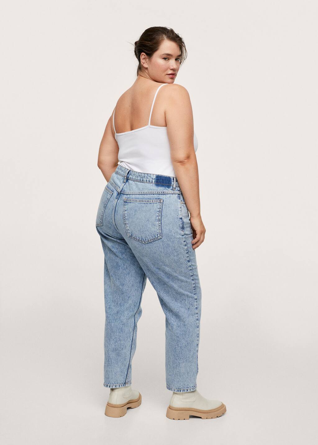 mango spaghetti strap top