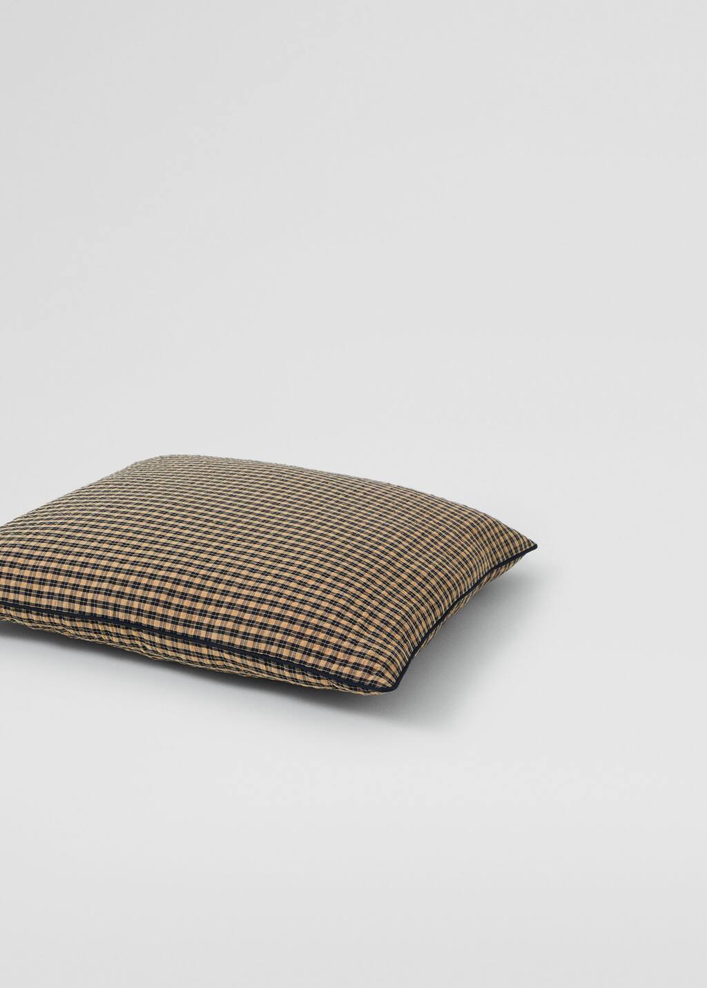 Mango Check cotton cushion case 50X50cm 17074066 30