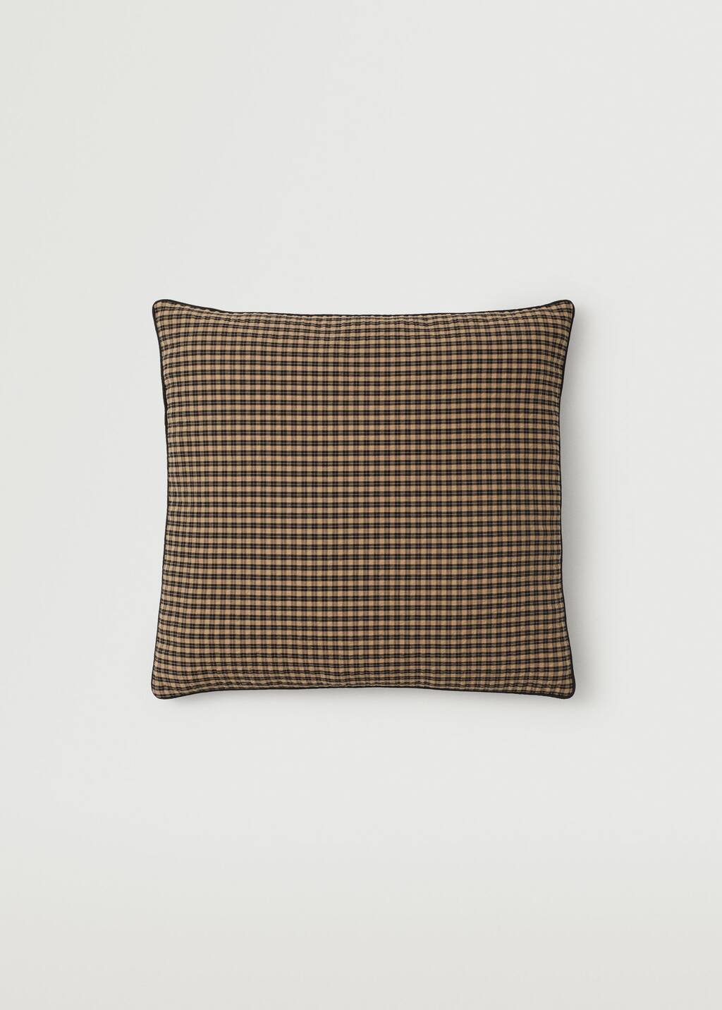 Mango Check cotton cushion case 50X50cm 17074066 30
