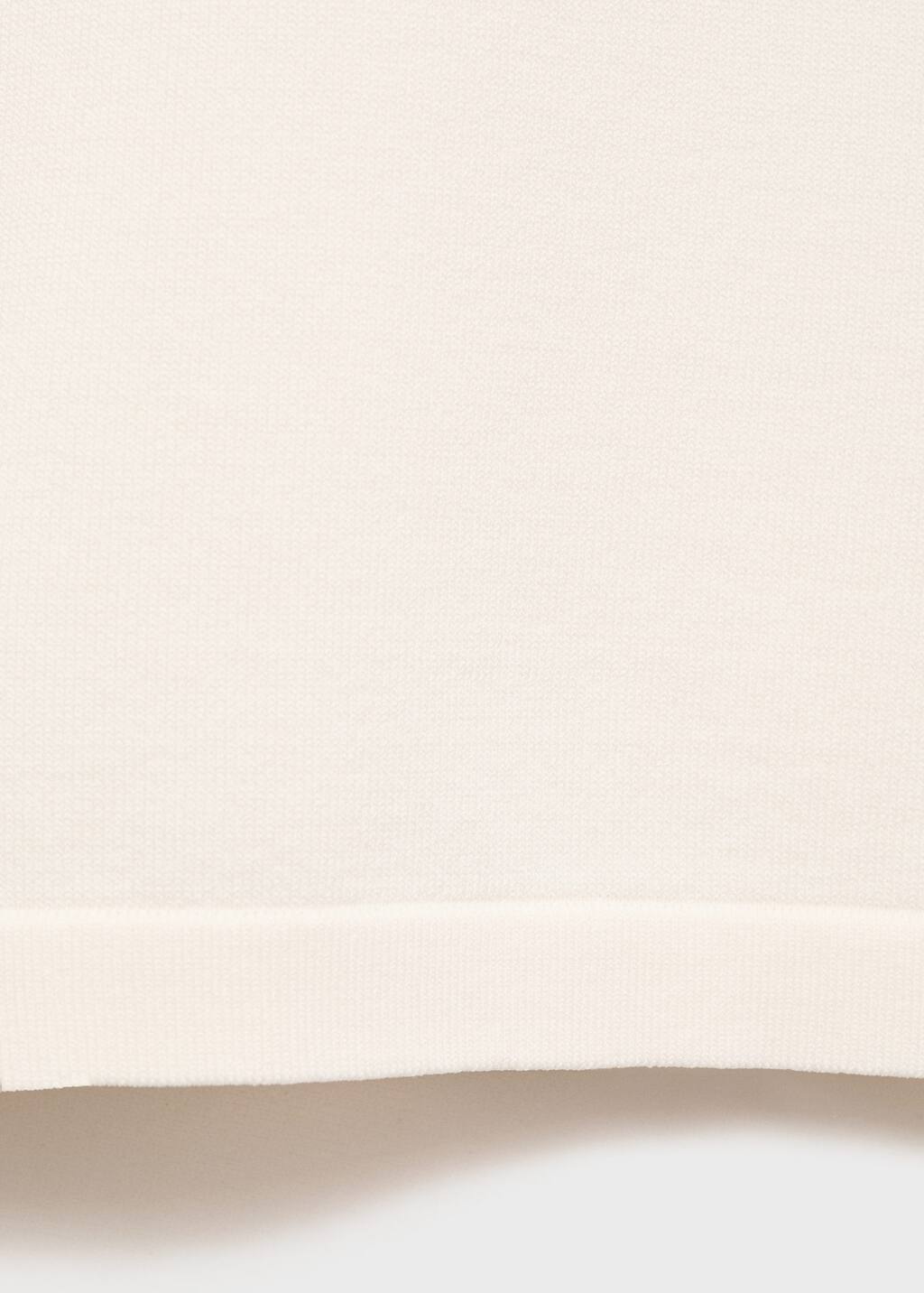 Crop knit trousers
