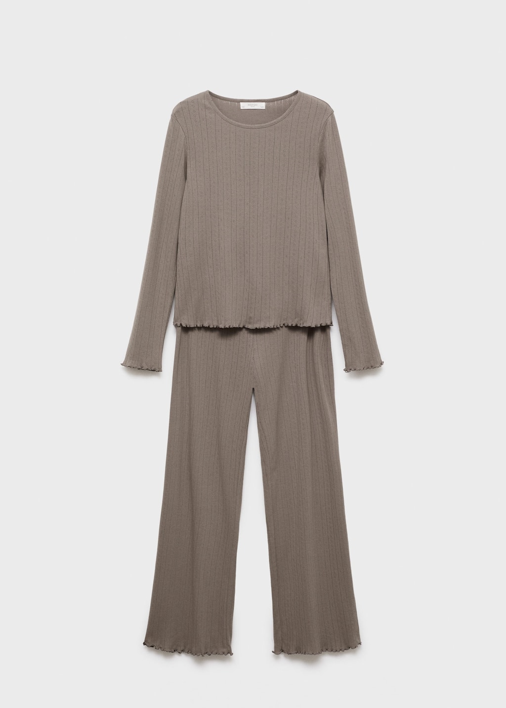 Mango Pyjama Marron Moyen - Femme - Xl -  In Brown