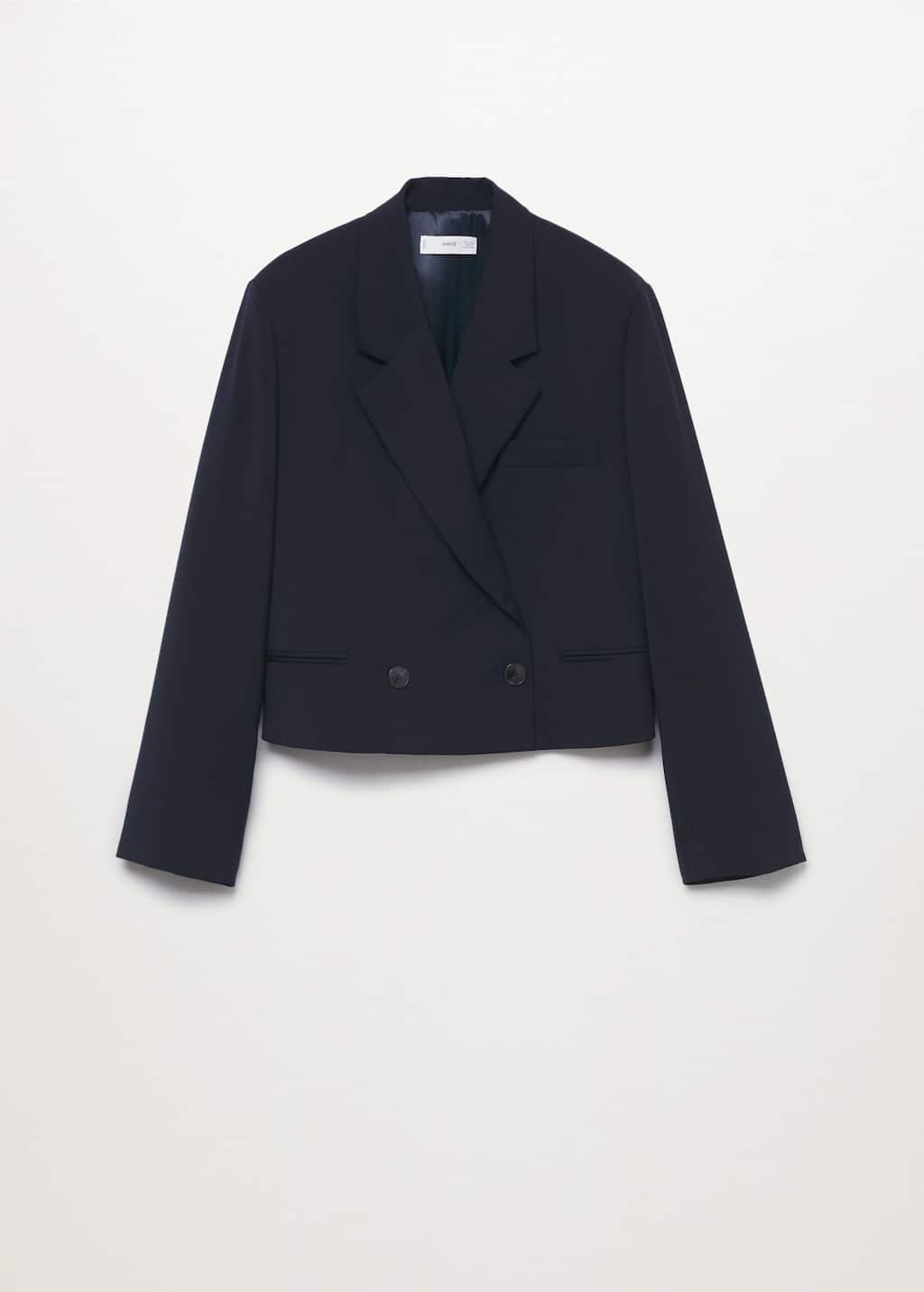 cropped blazer jacket