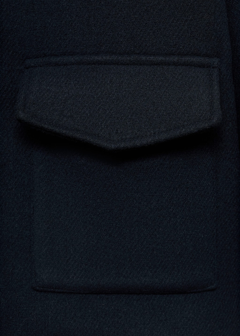 Wool fabric coat
