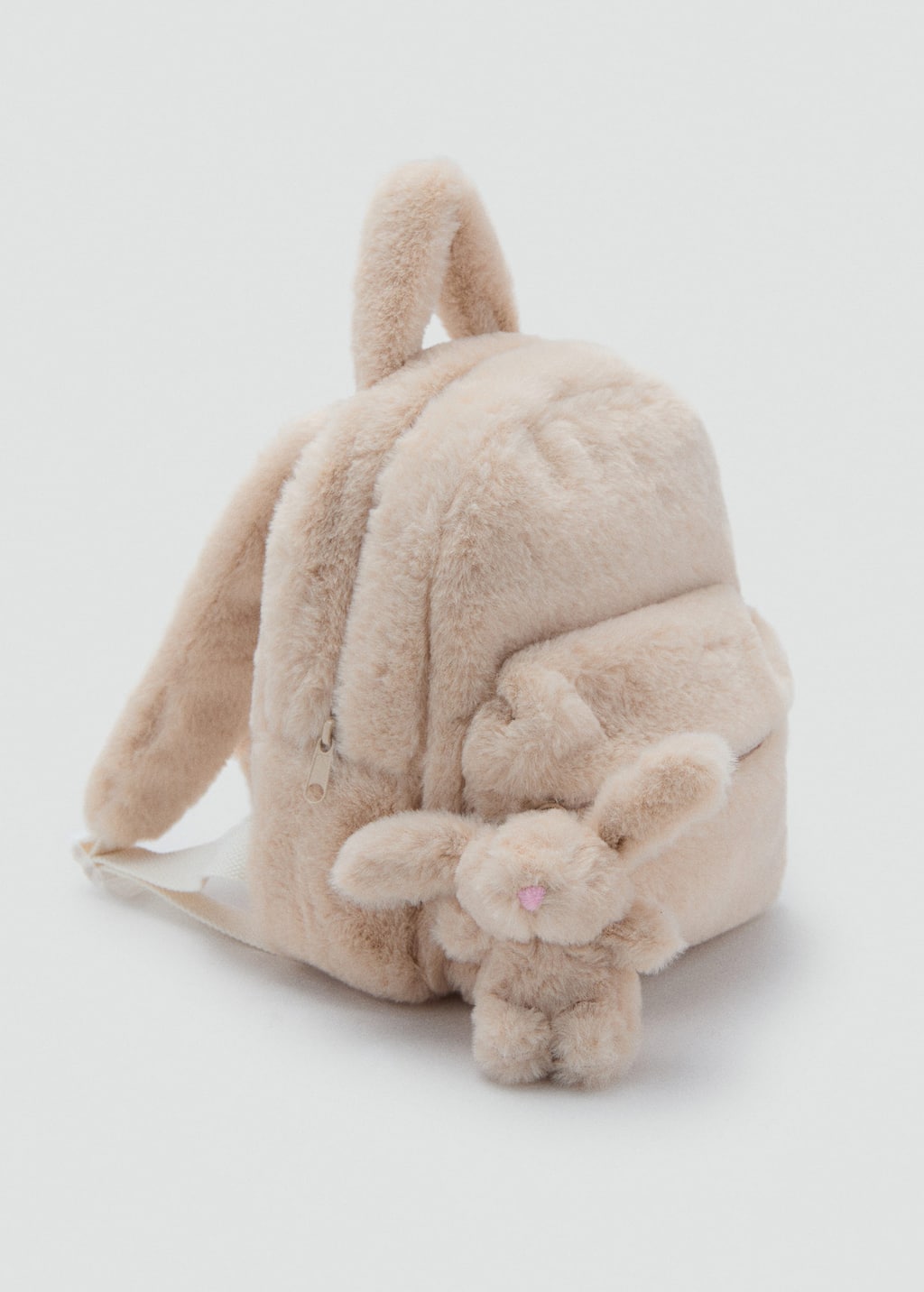 Bunny fur backpack