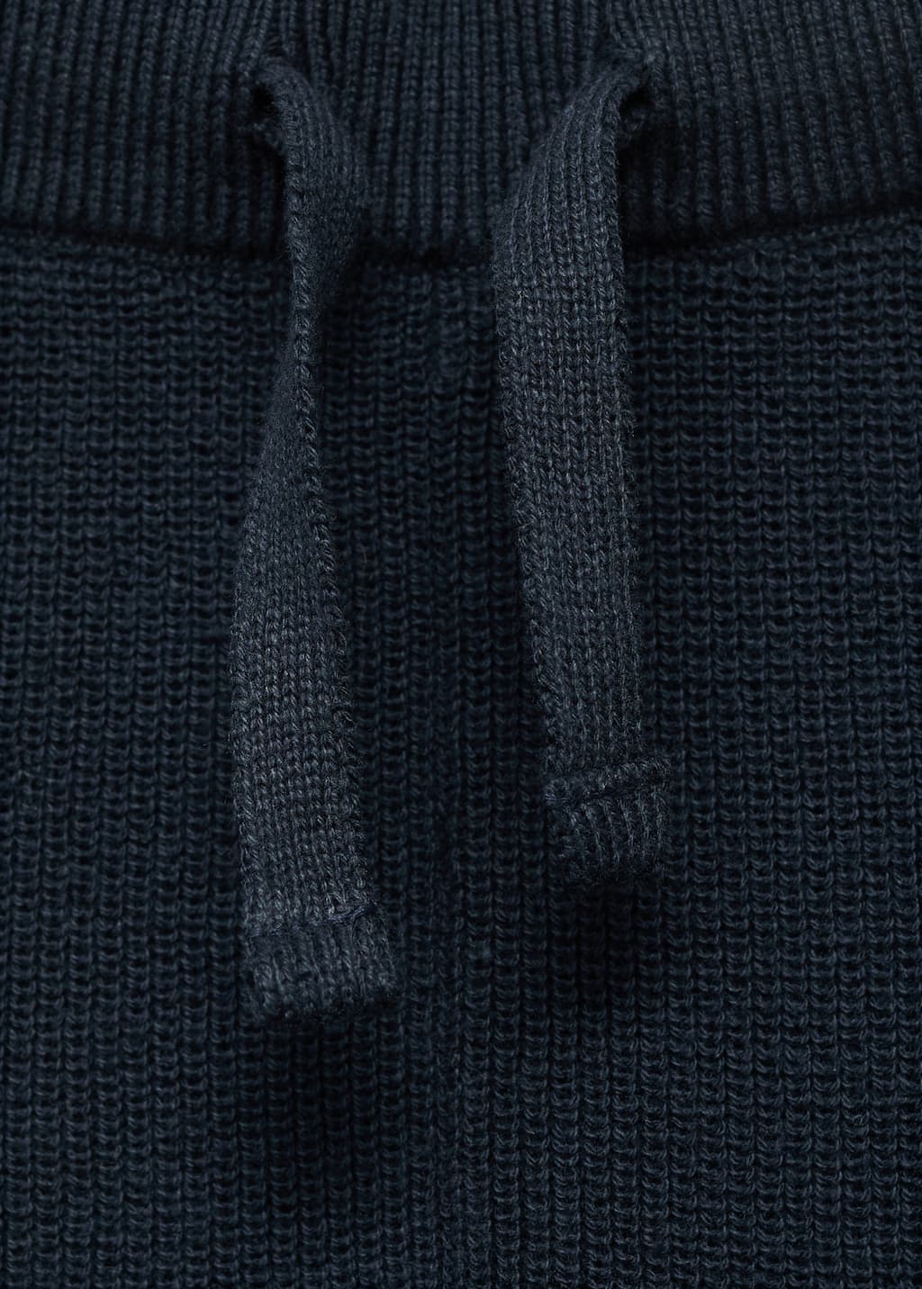 Cotton-knit trousers