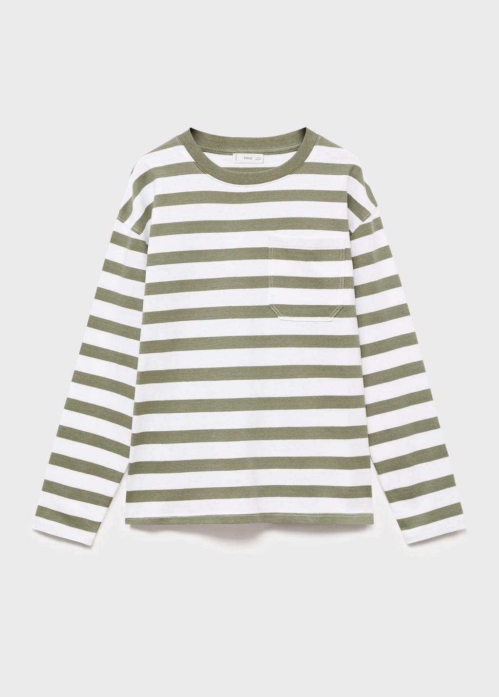 Mango T-shirt Vert - Enfants - 13-14 Ans -  Kids In Gray