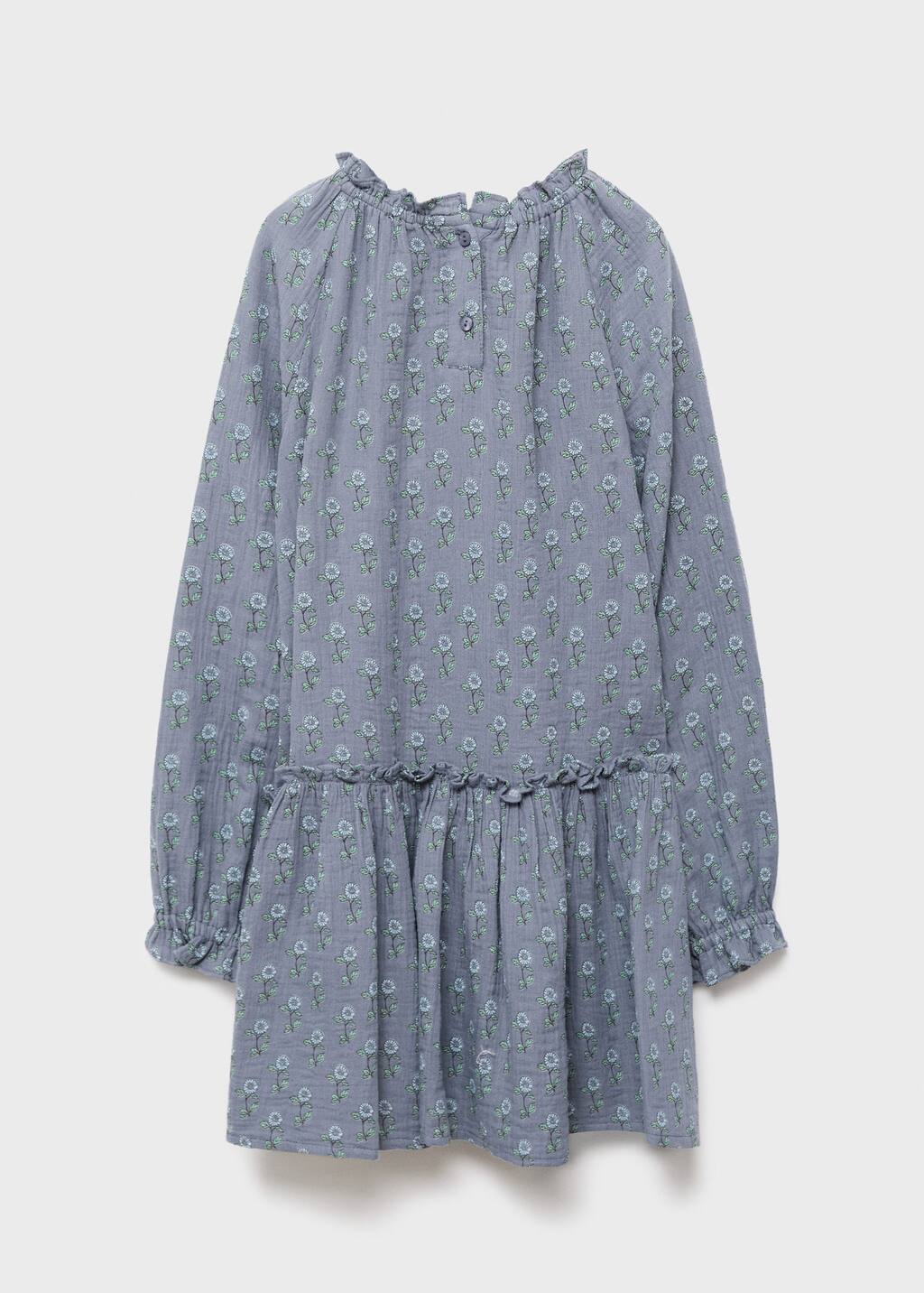 Ruffled floral dress