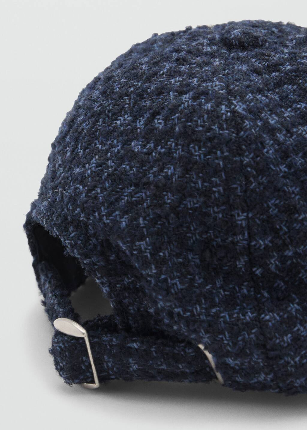 Embroidered wool cap