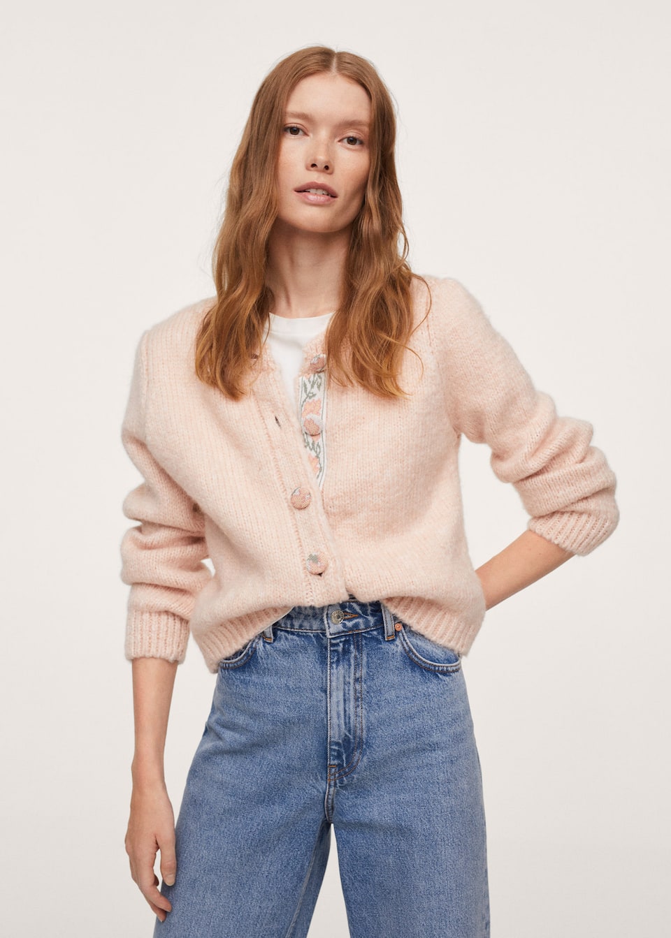 Chunky knit cardigan - Medium plane
