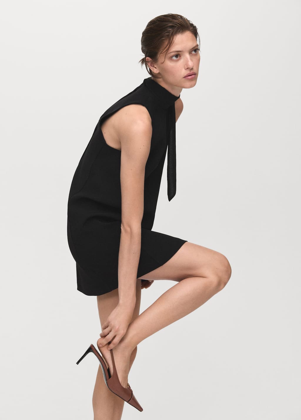Bow short dress