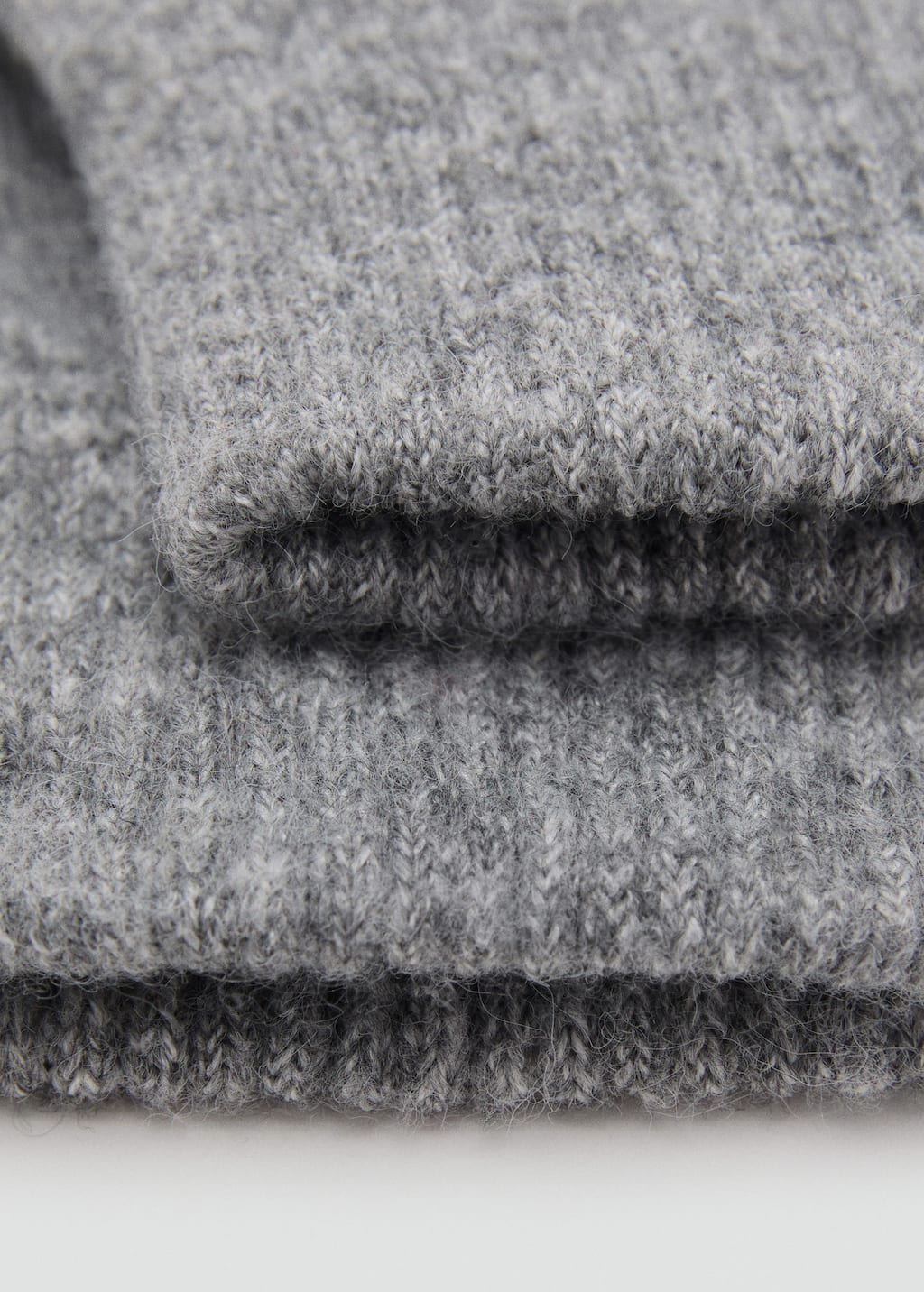 Mango Teen Gloves Grey In Gray