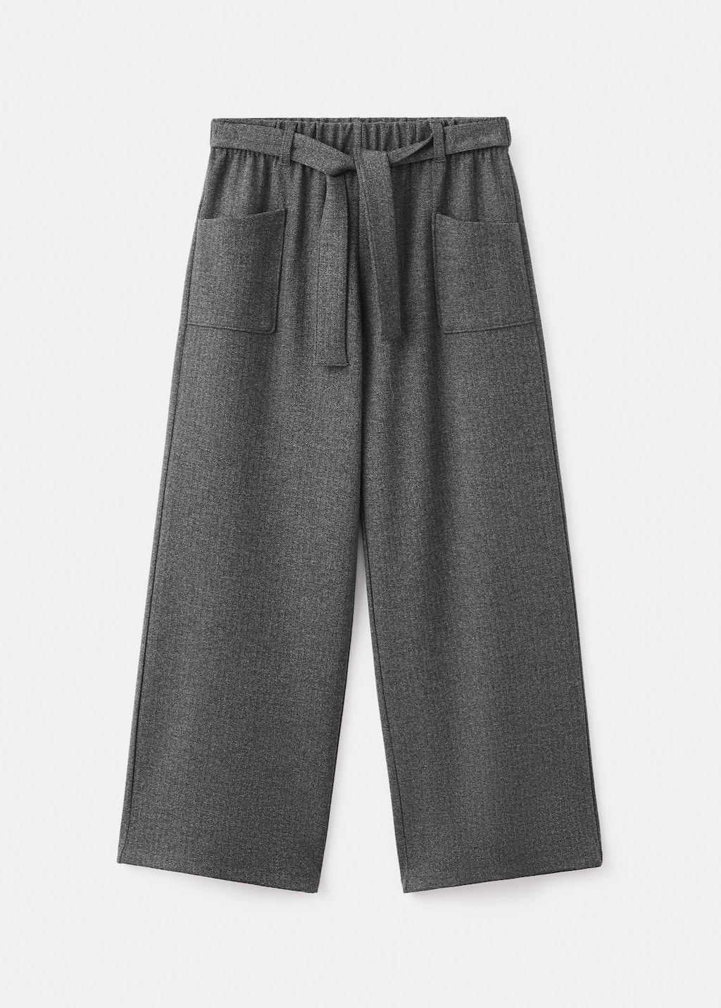 Mango Pantalon Gris Anthracite - Enfants - 7 -  Kids In Gray