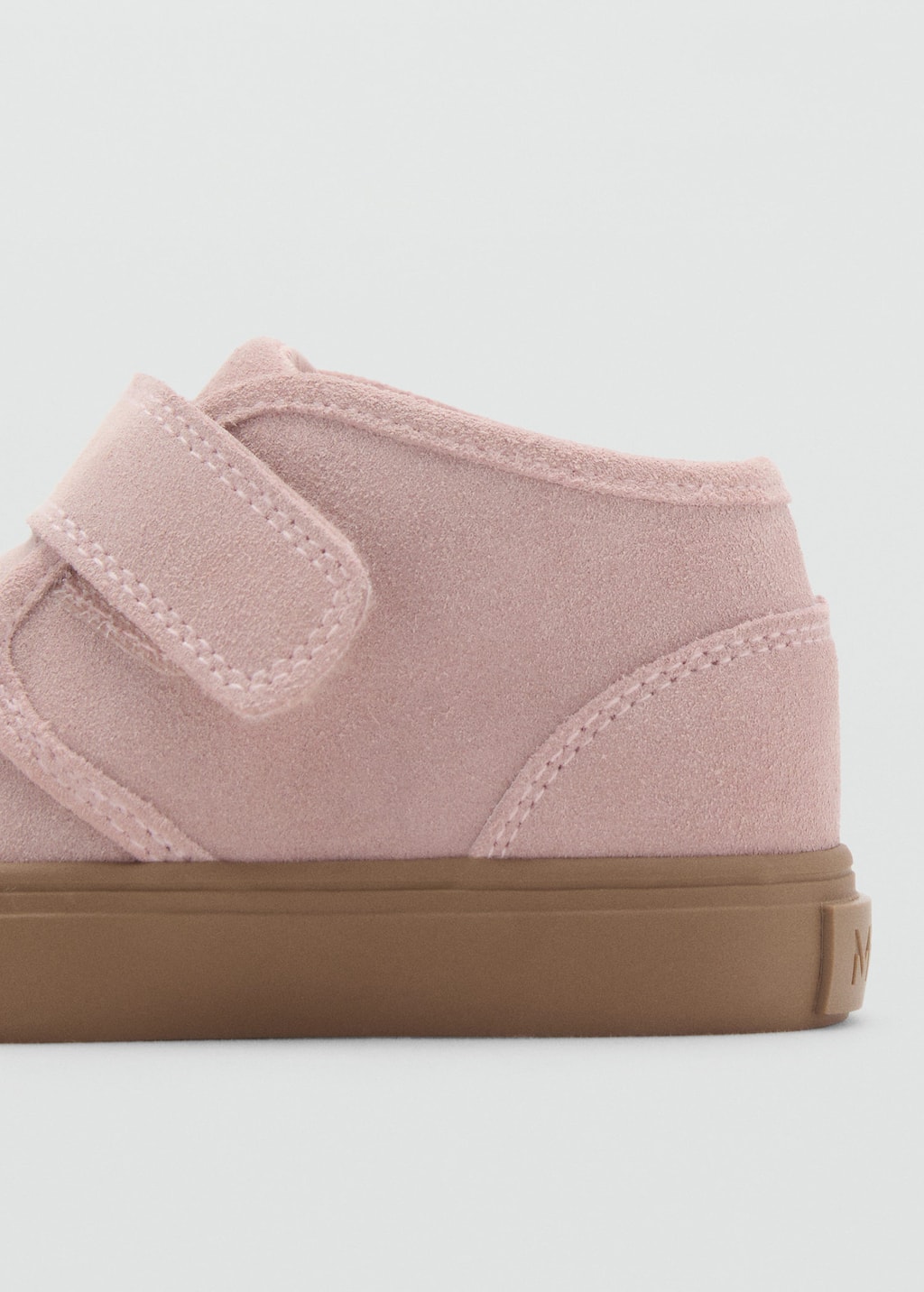 Velcro leather shoes