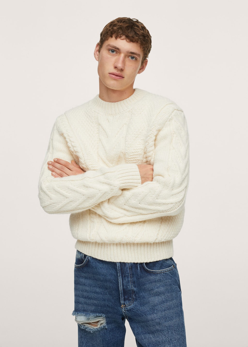 mango man sweater