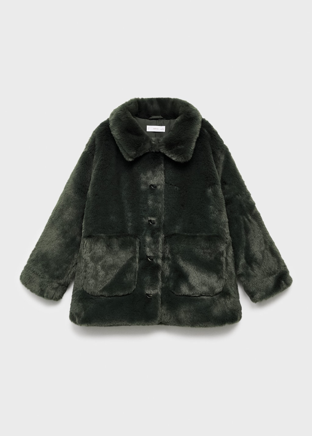 Fur-effect coat