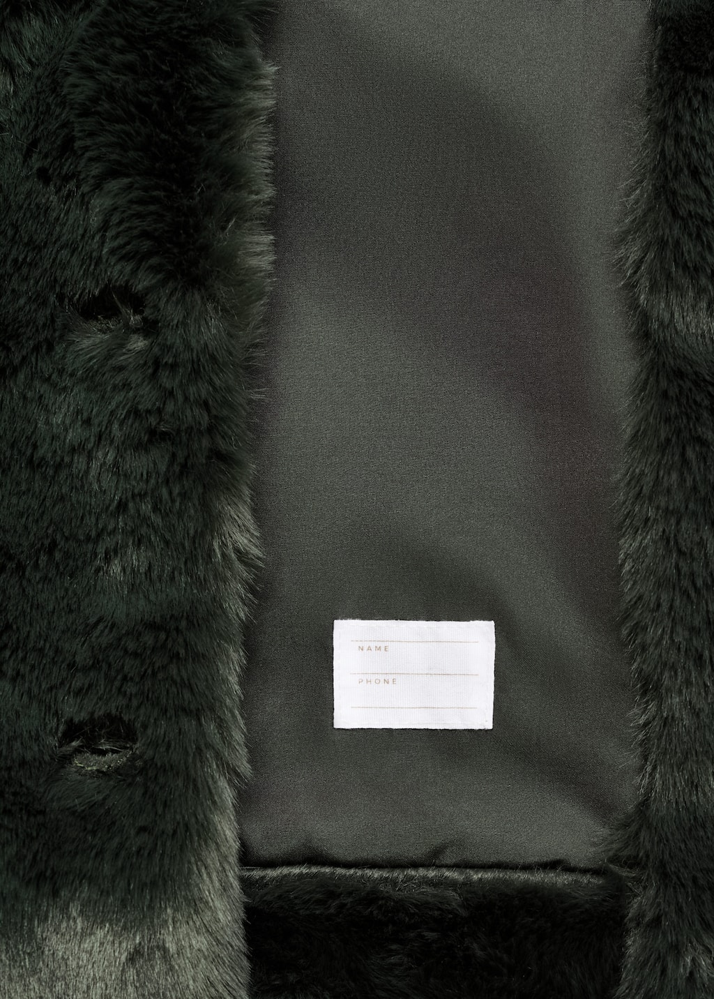Fur-effect coat