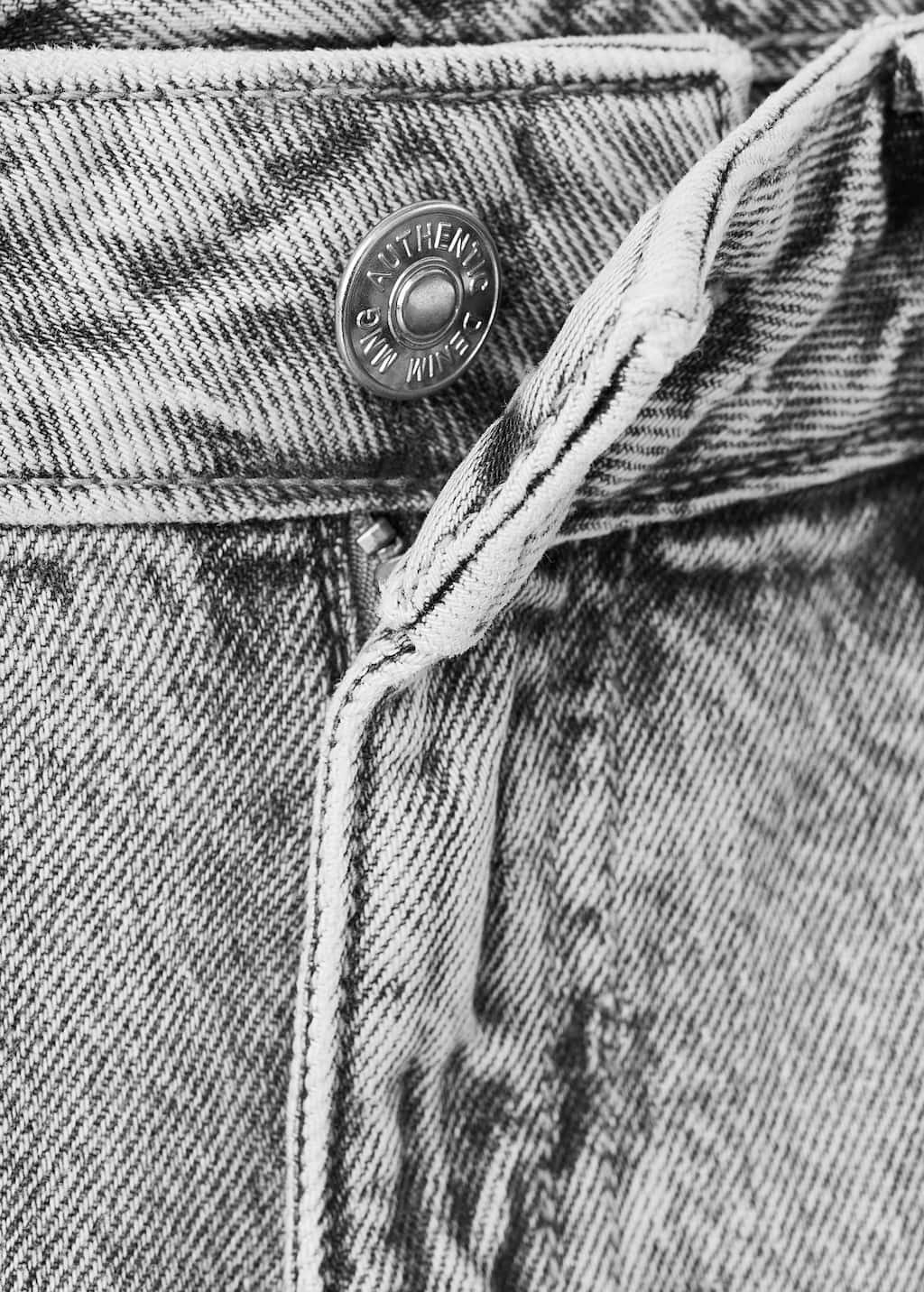 Straight-fit jeans with studs