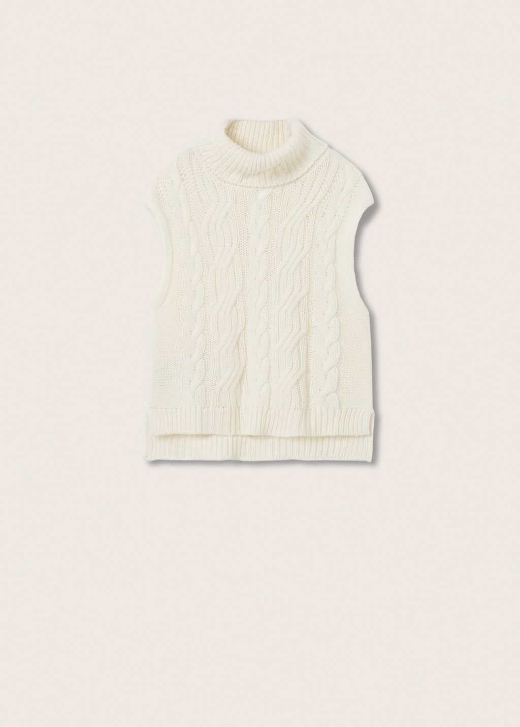 mango knit vest