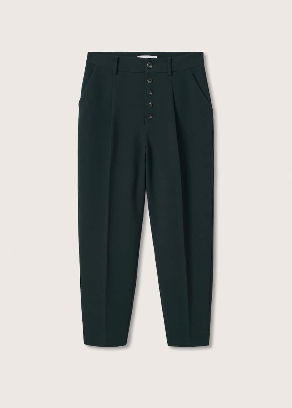 Slouchy trousers with buttons - Article without model