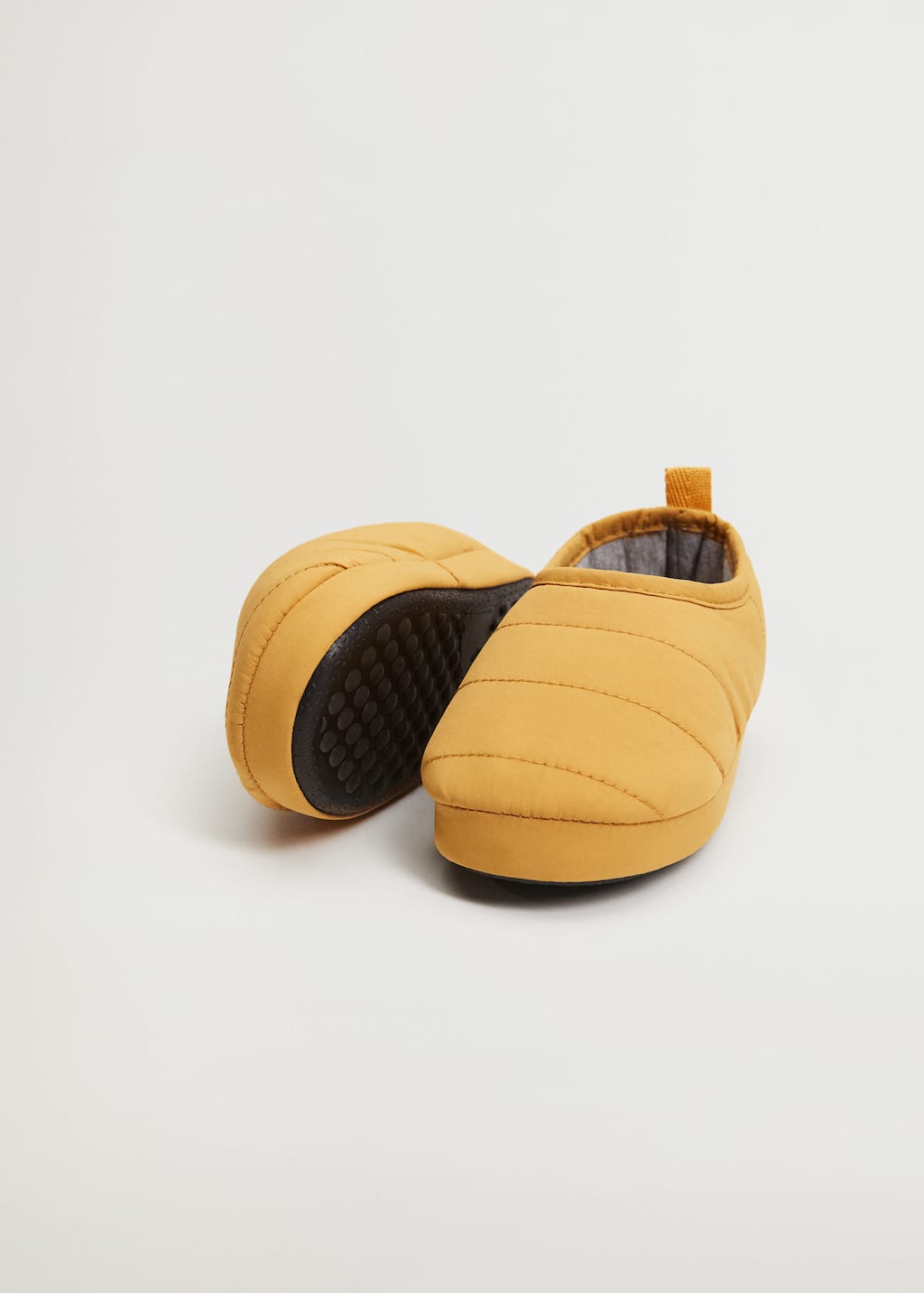 Mango Geplooide slippers met sleehak - Vergelijk prijzen