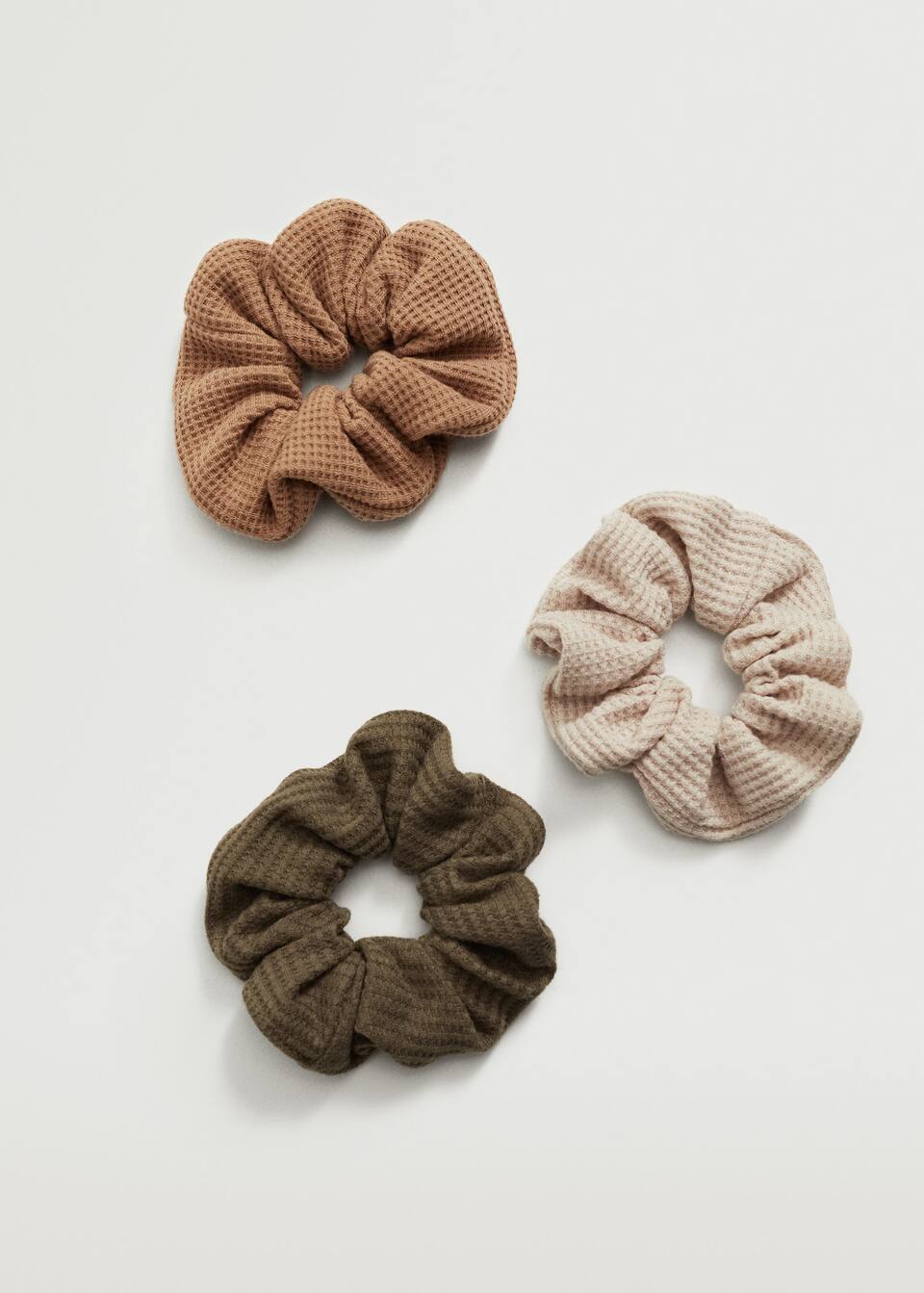 Scrunchies 3 Pack Women Mango Usa Scrunchies 3 Pack Women Mango Usa
