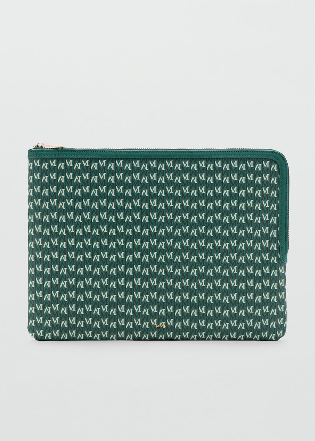 Laptop case with printed logo