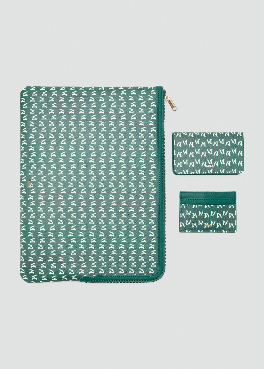 Laptop case with printed logo