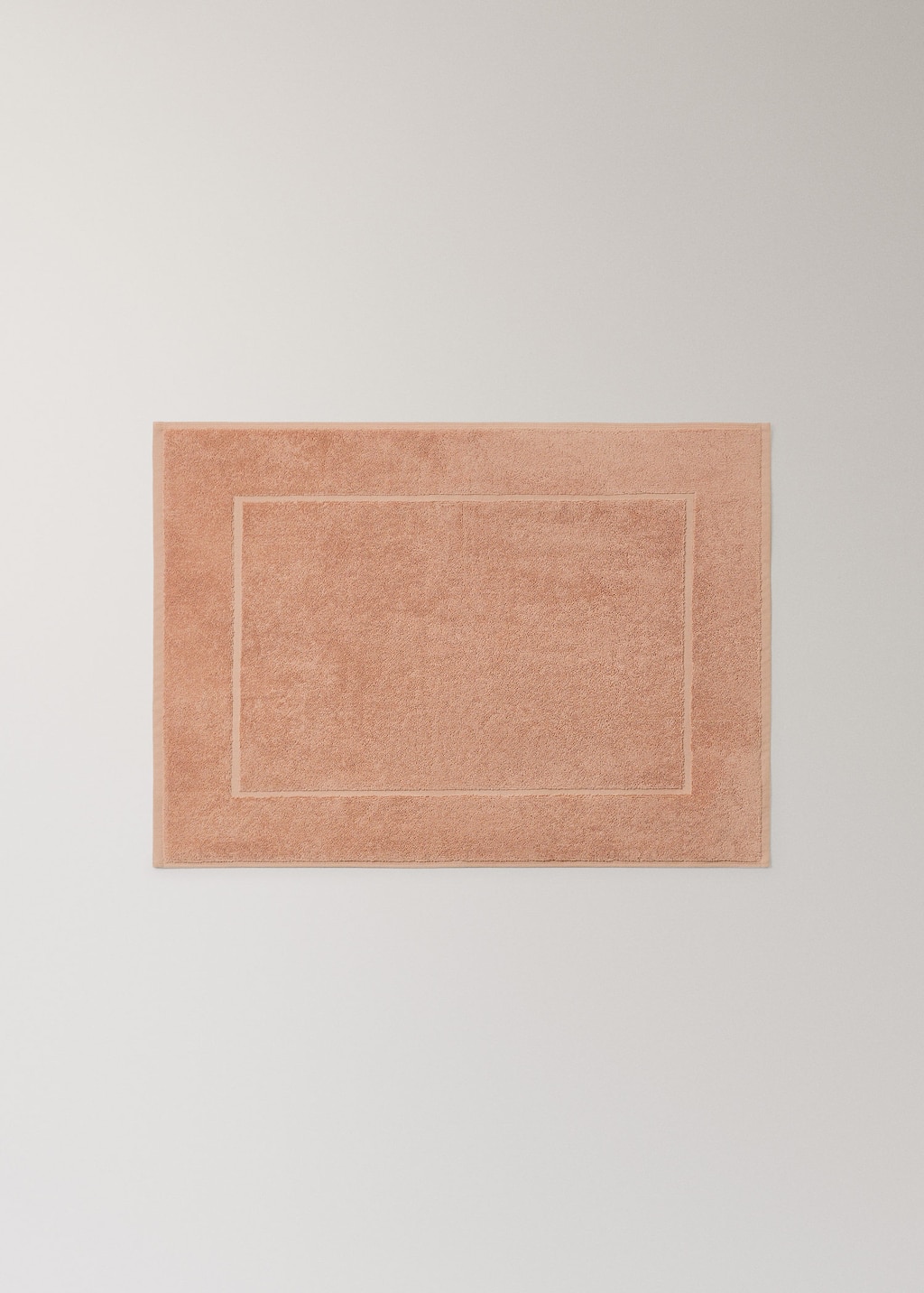 Mango Home Tapis De Bain En Coton Saumon - Home - 50x70cm -